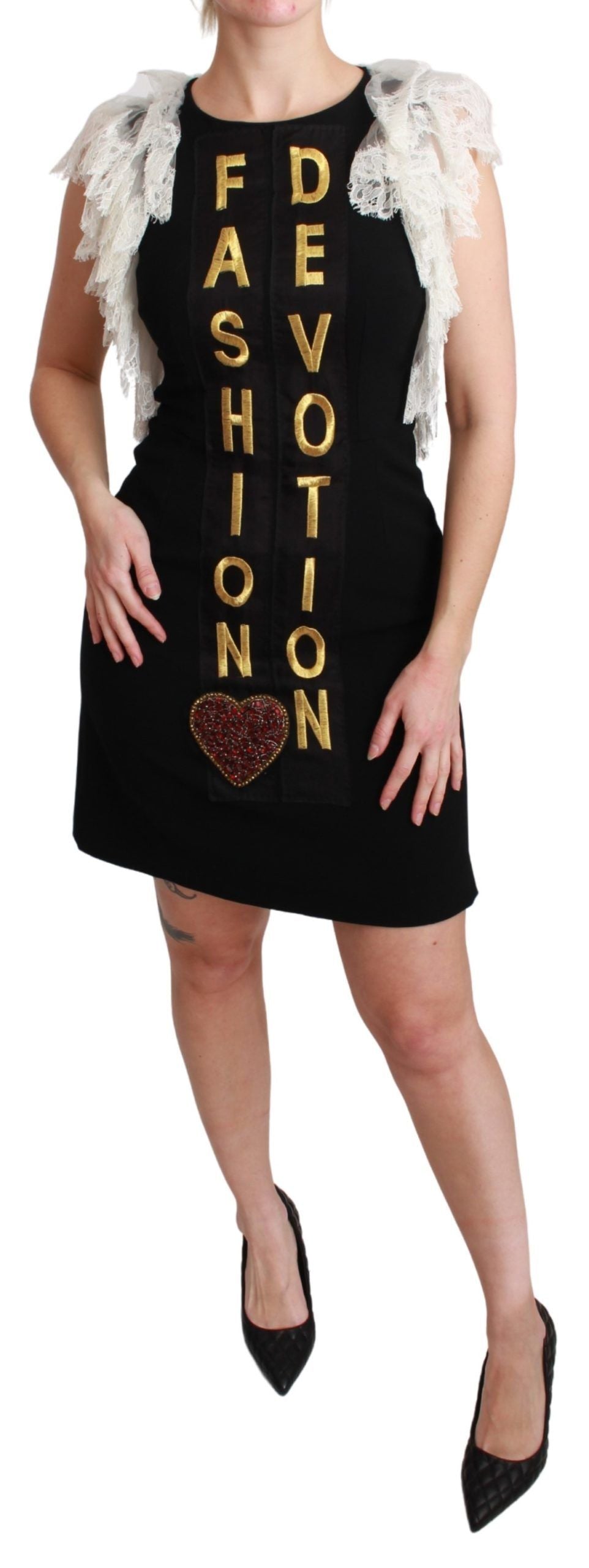 Черна мини рокля Fashion Devotion