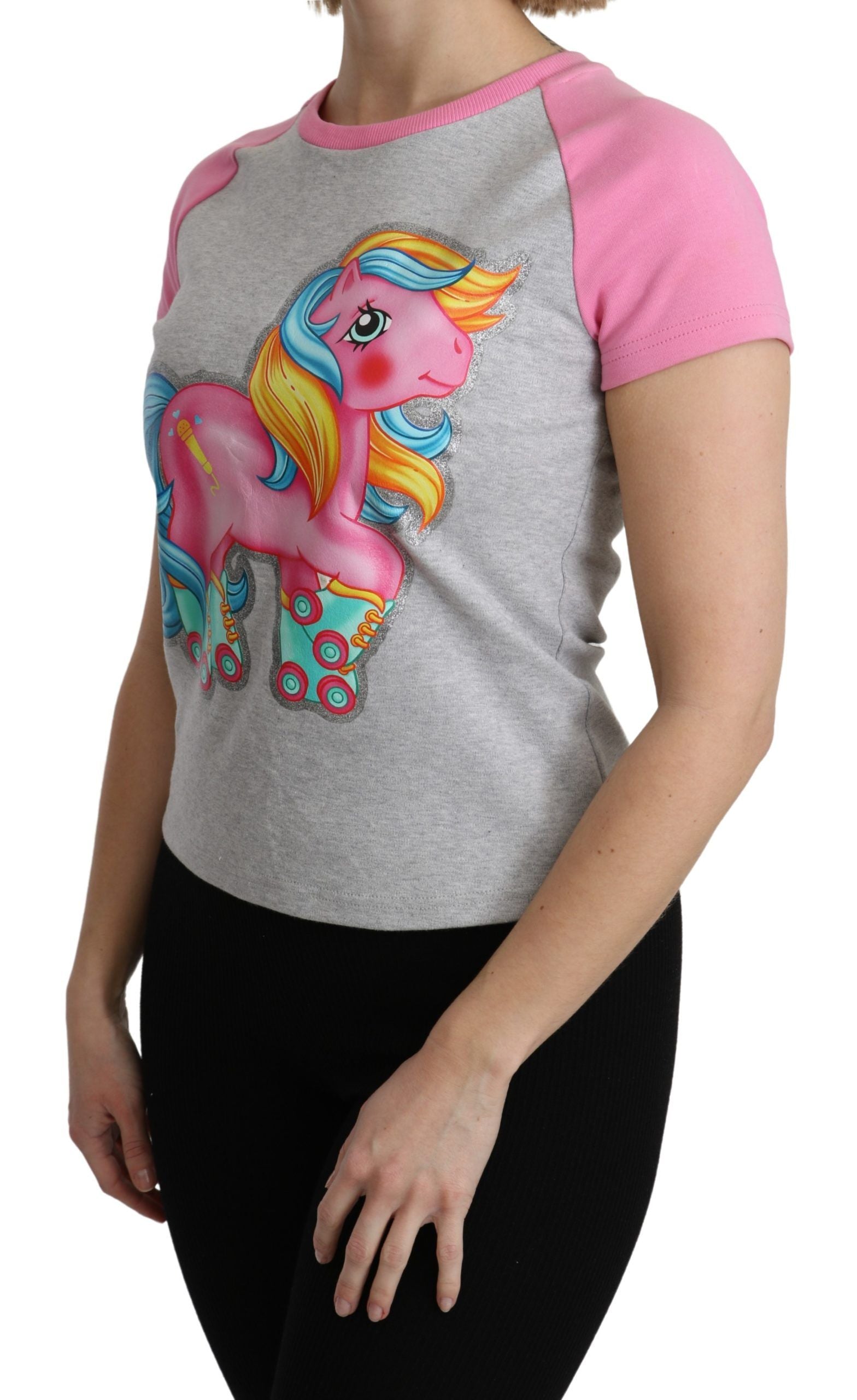 Grijs en roze katoenen T-shirt My Little Pony Top