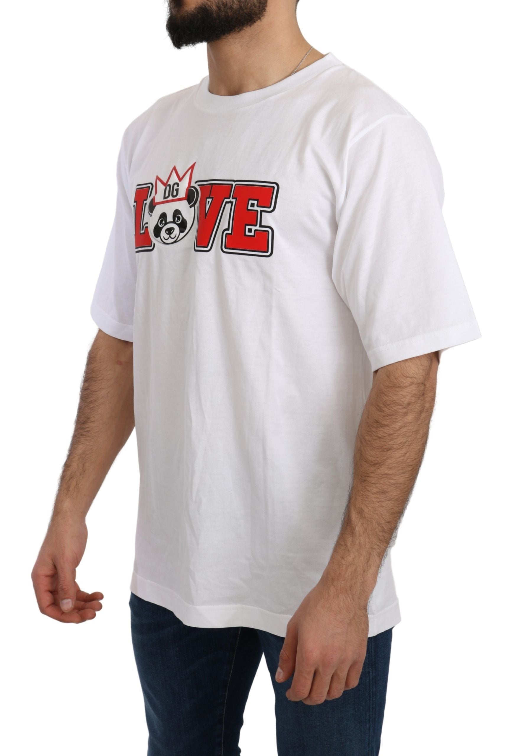 Wit Love Panda Print Top T-shirt