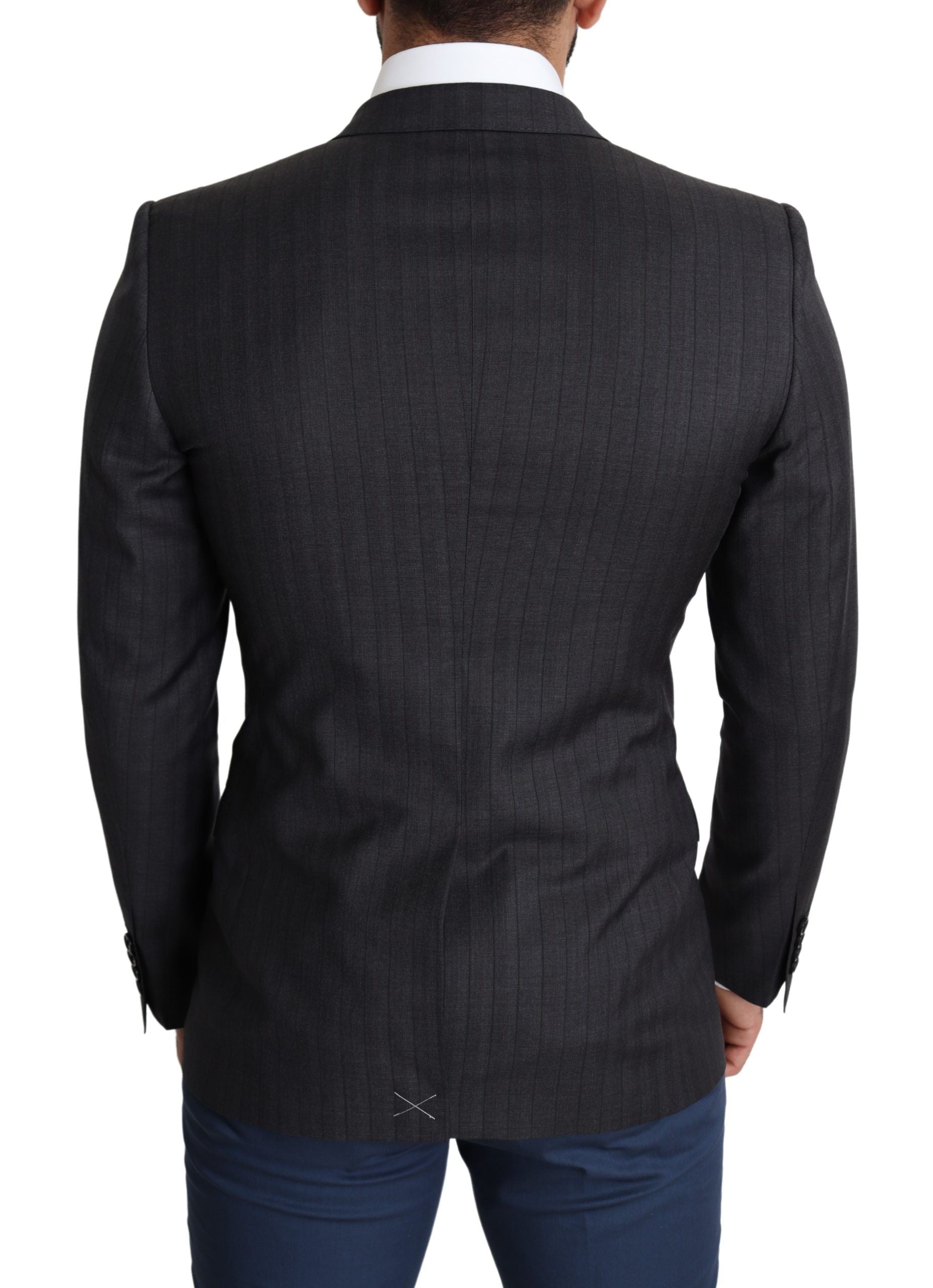 Zwarte wollen enkelrijsjas MARTINI Blazer