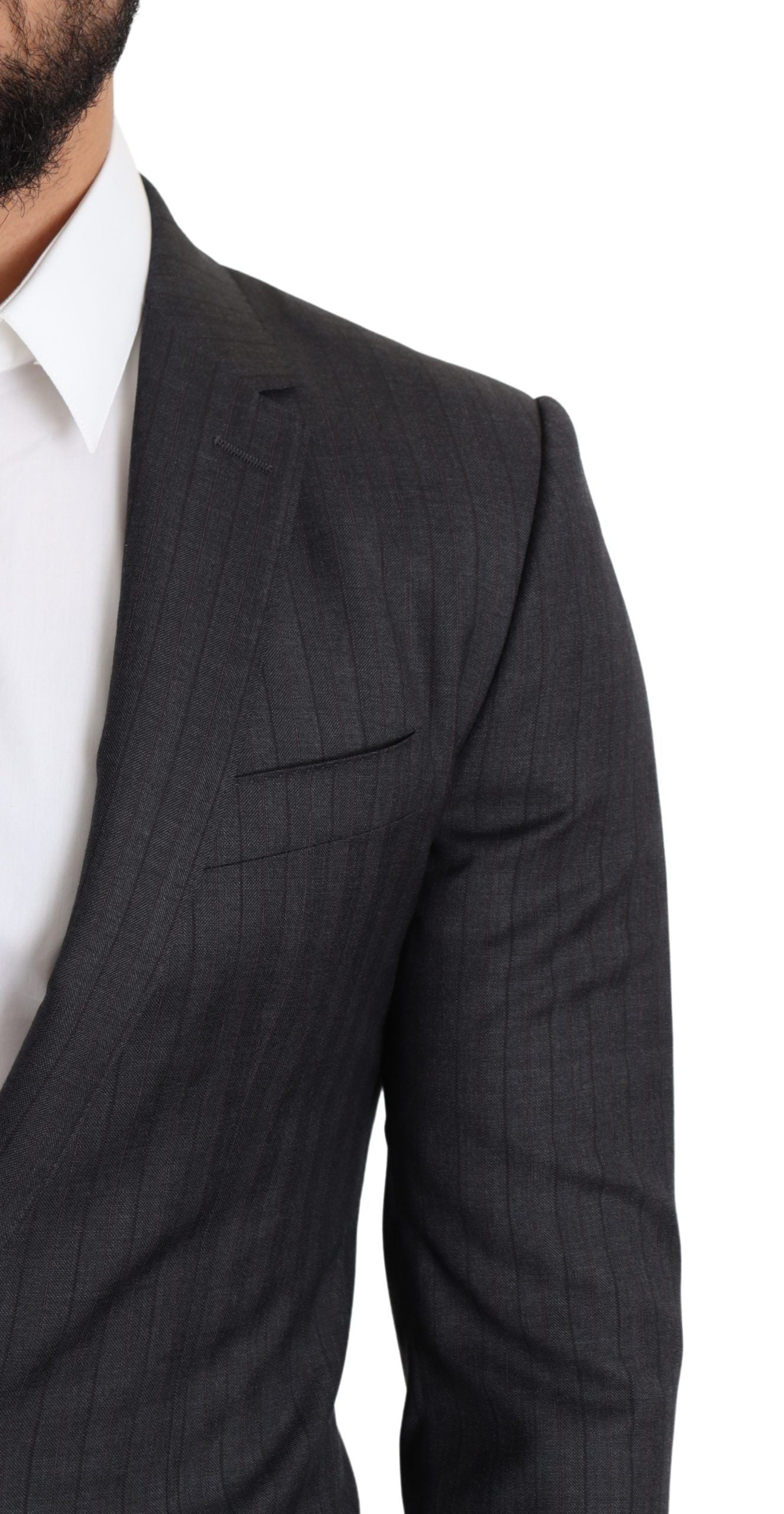 Zwarte wollen enkelrijsjas MARTINI Blazer