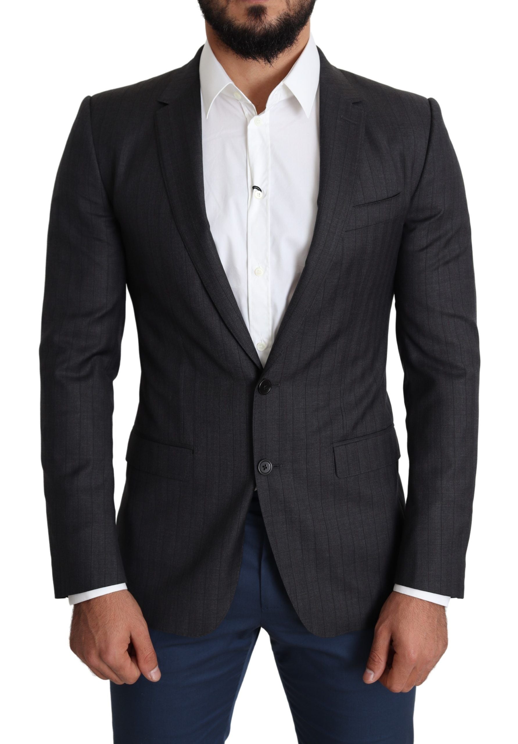 Zwarte wollen enkelrijsjas MARTINI Blazer