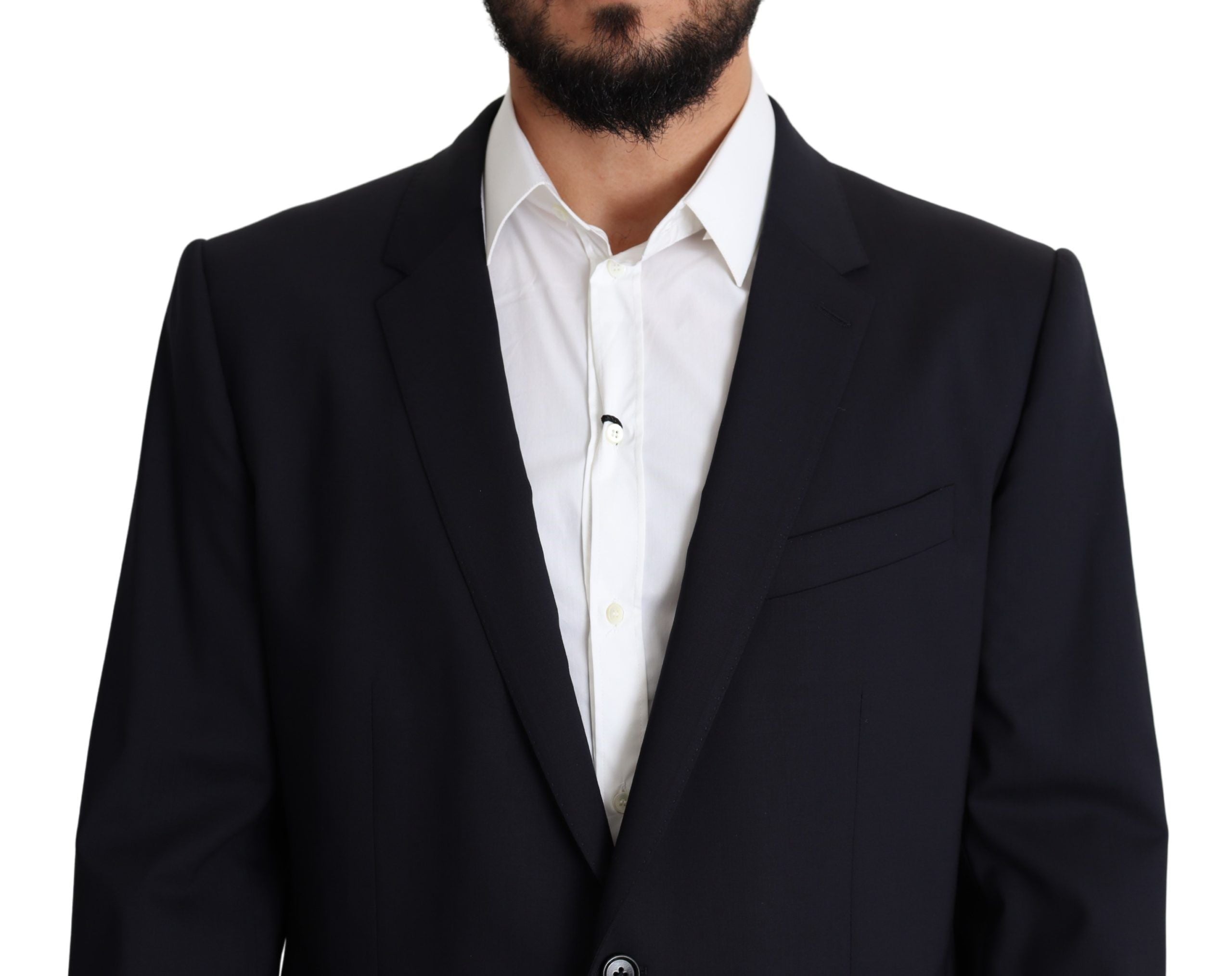 Zwarte wollen stretch herenjas MARTINI Blazer