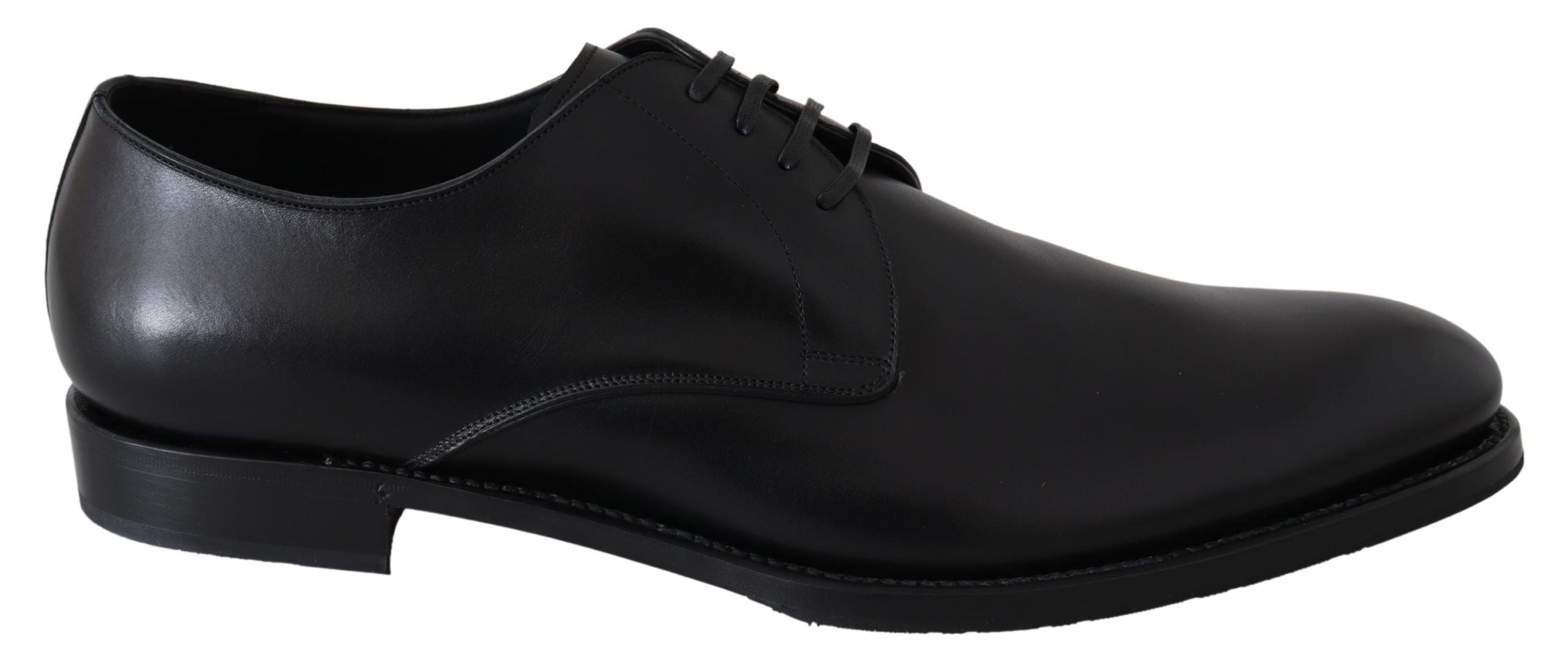 Zwarte leren SARTORIA handgemaakte schoenen