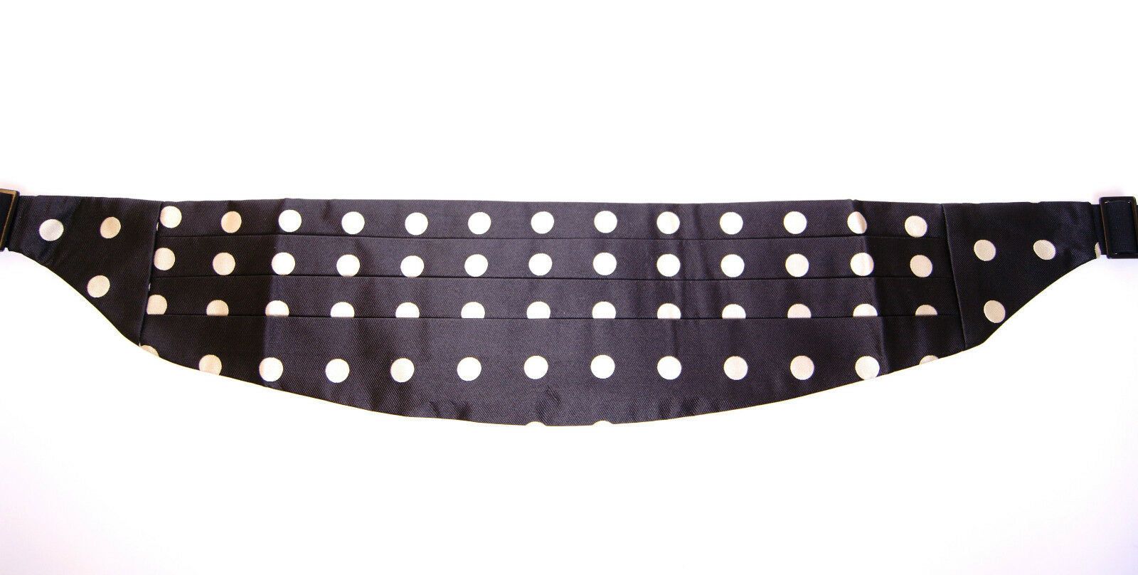 Zwarte taille smoking cummerbund riem
