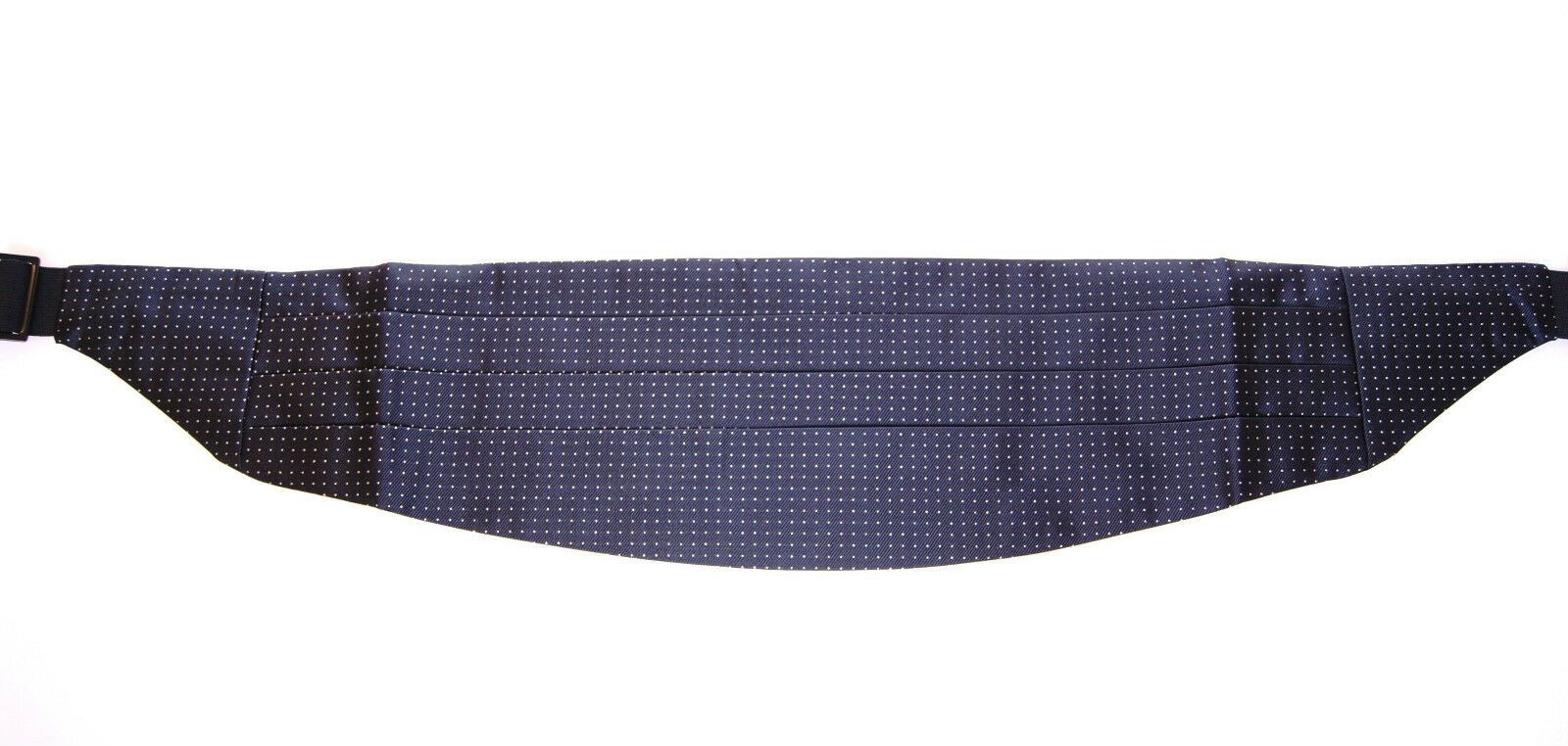 Blauwe taille smoking cummerbund riem