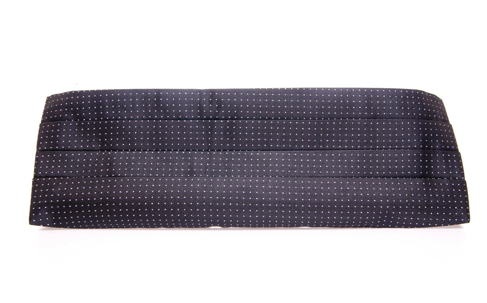 Zwarte taille smoking cummerbund riem