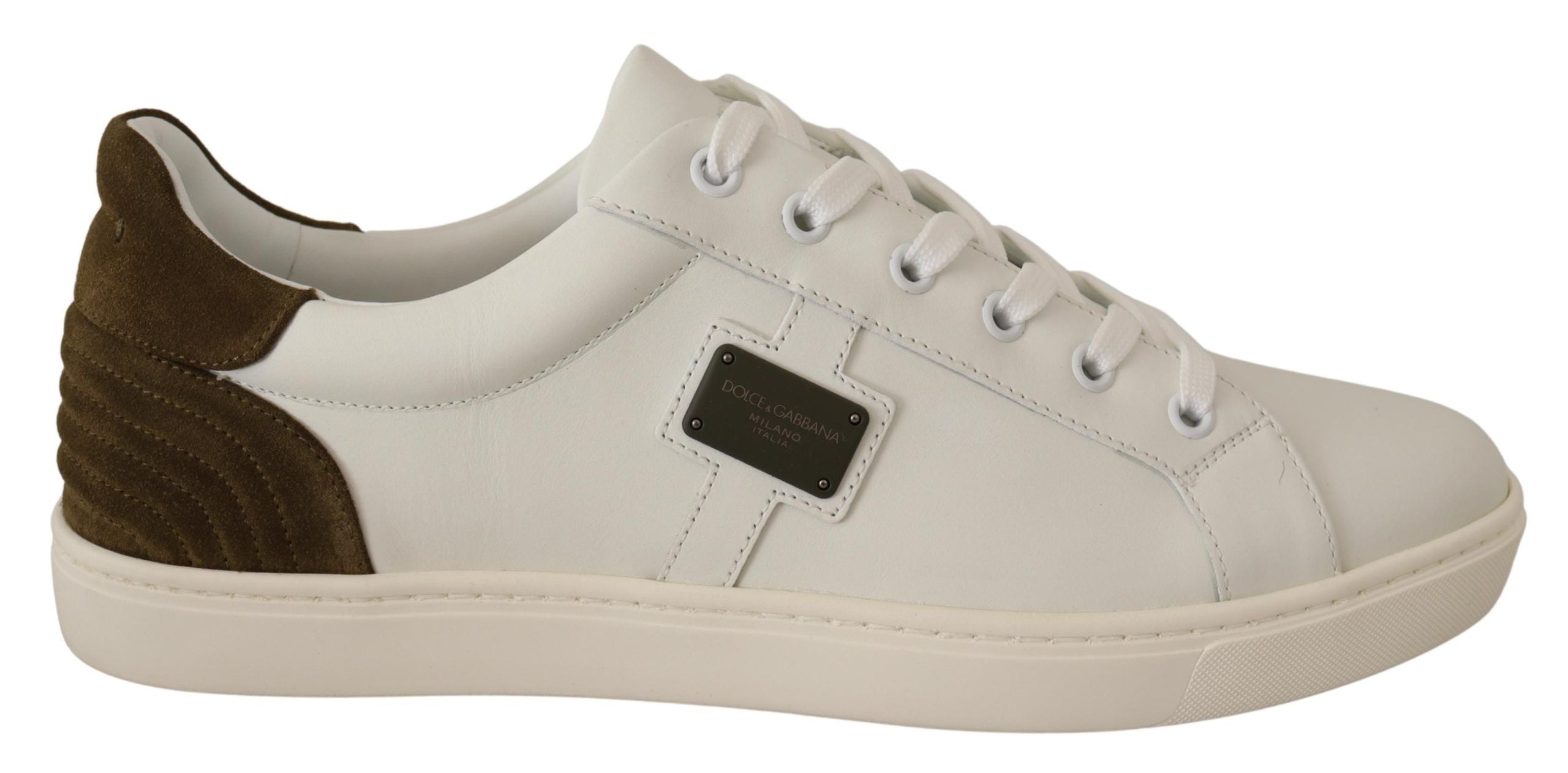 Witte suède leren lage sneakers voor heren