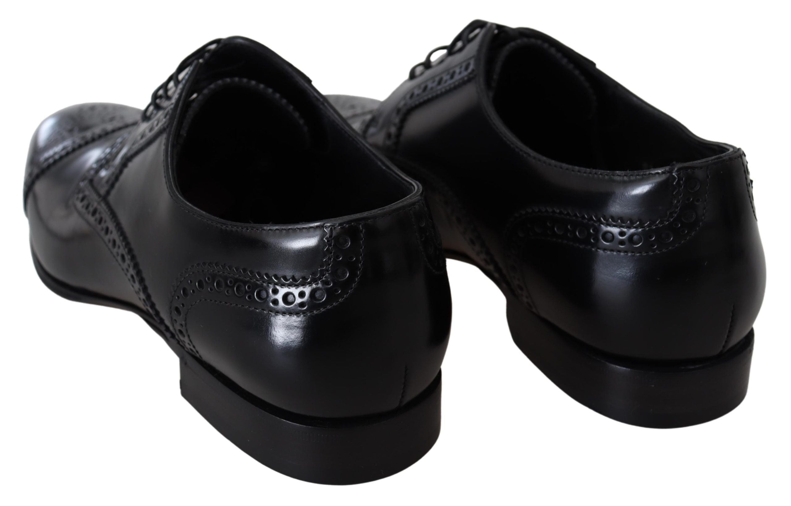 Zwarte leren heren Derby formele loafers