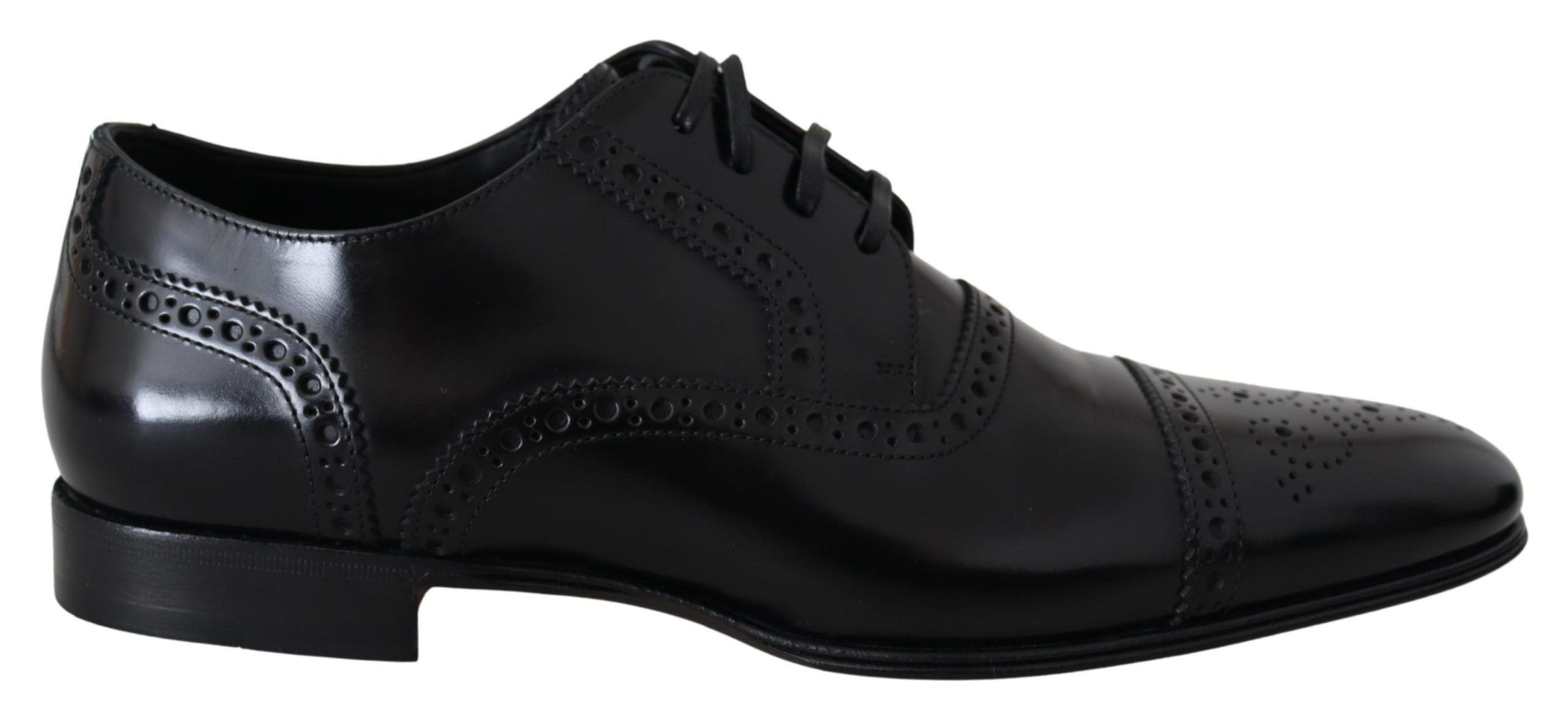 Zwarte leren heren Derby formele loafers