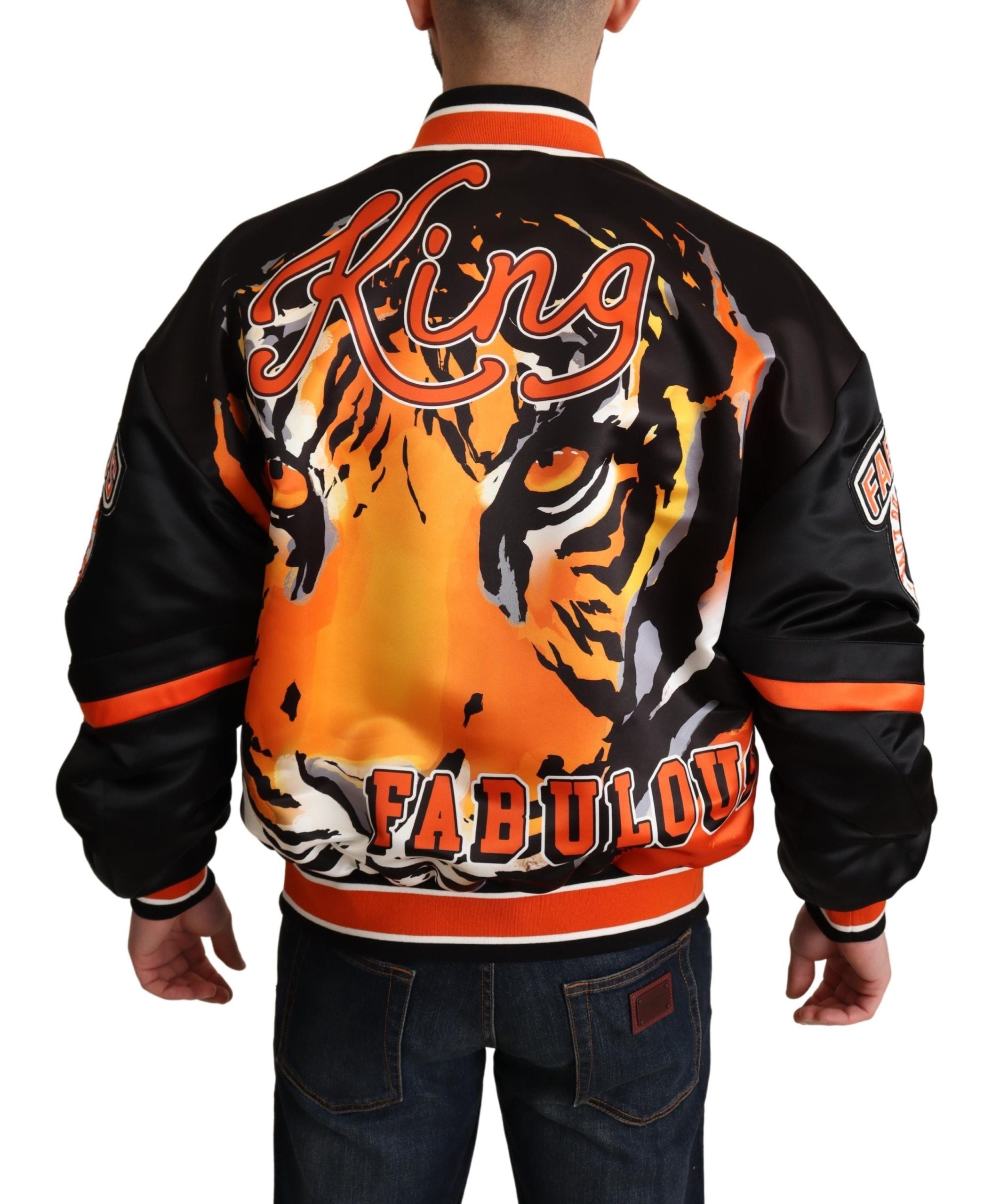 Multicolor Bomber King Logo #DGMILLENNIALS-jack