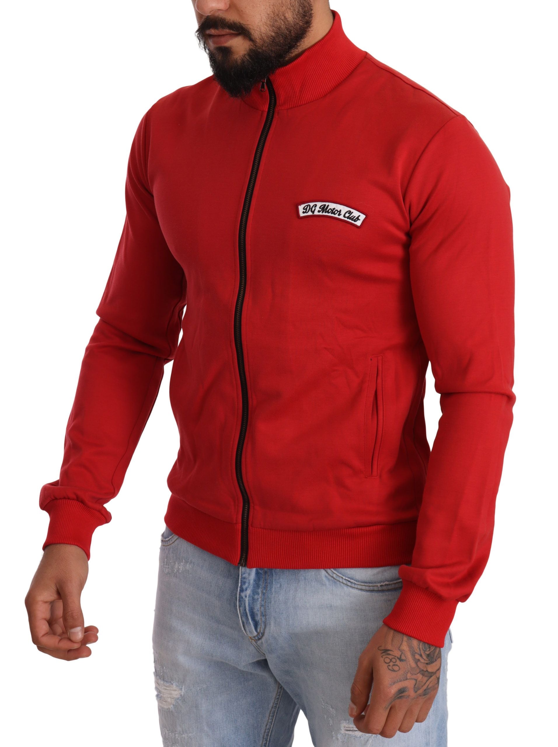Rode DG Motor Club rits stretch trui