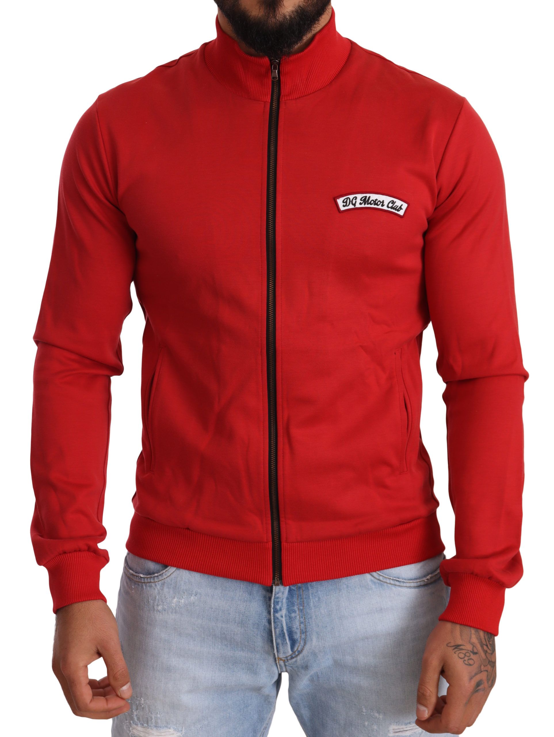 Rode DG Motor Club rits stretch trui
