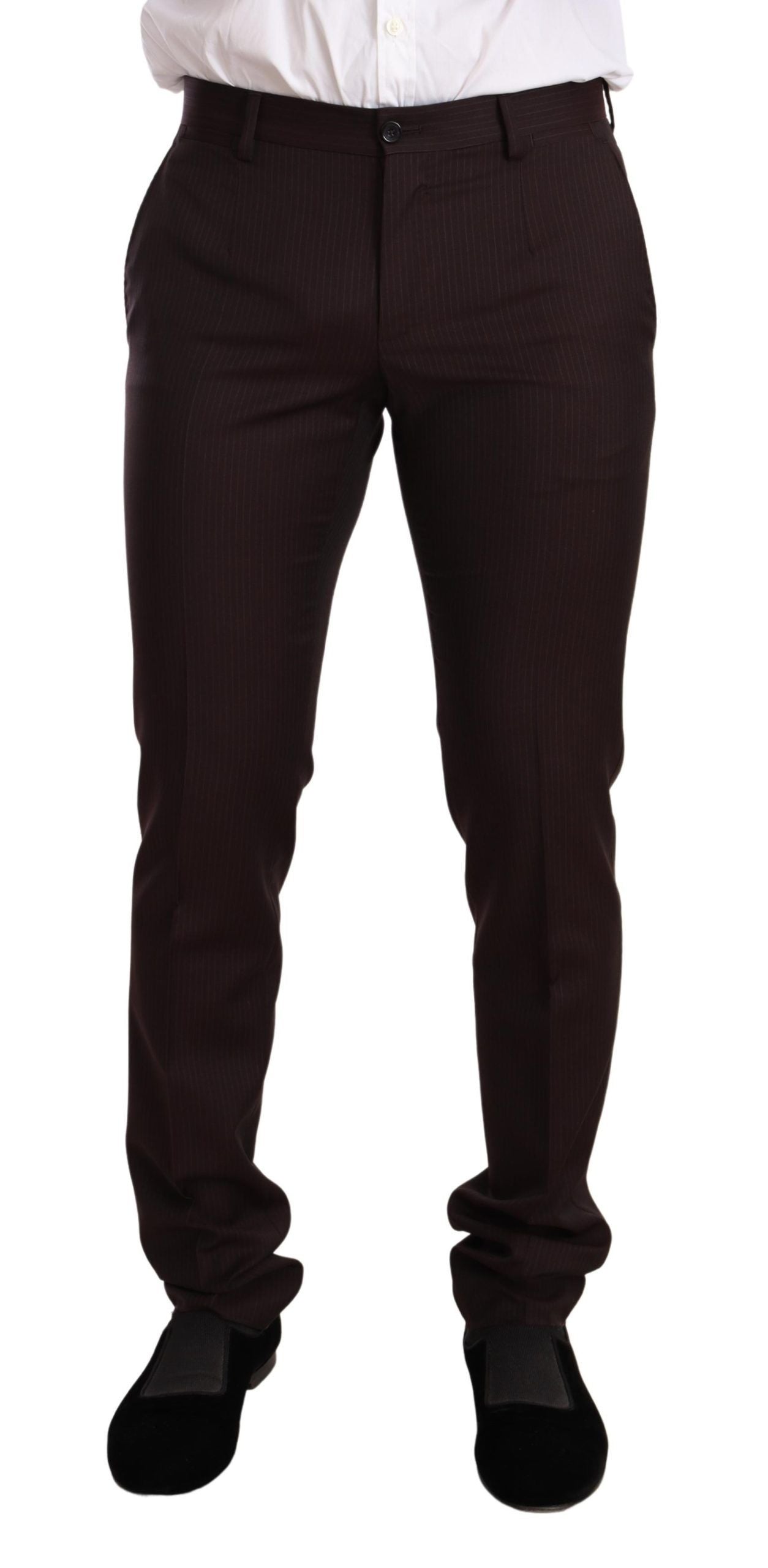 Bordeaux wollen MARTINI slim fit pak