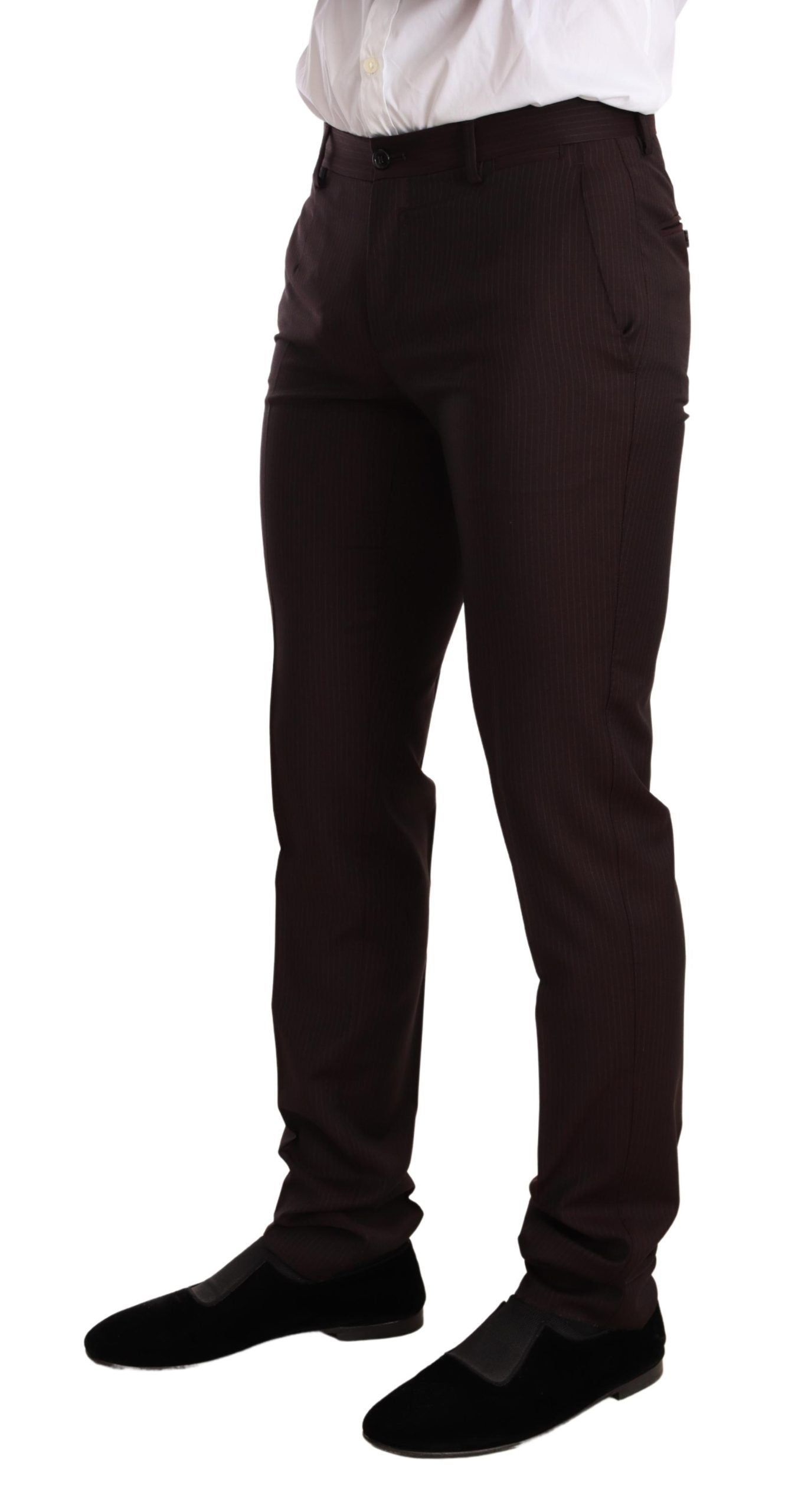 Bordeaux wollen MARTINI slim fit pak