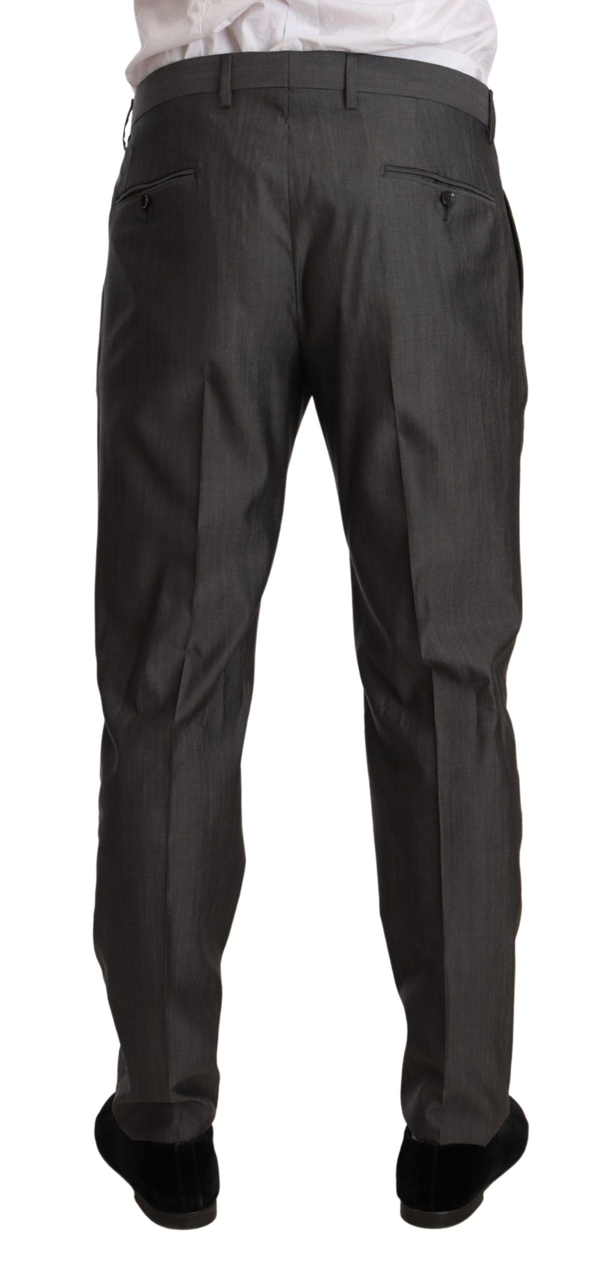 Grijs Metallic MARTINI Slim Fit Set Pak