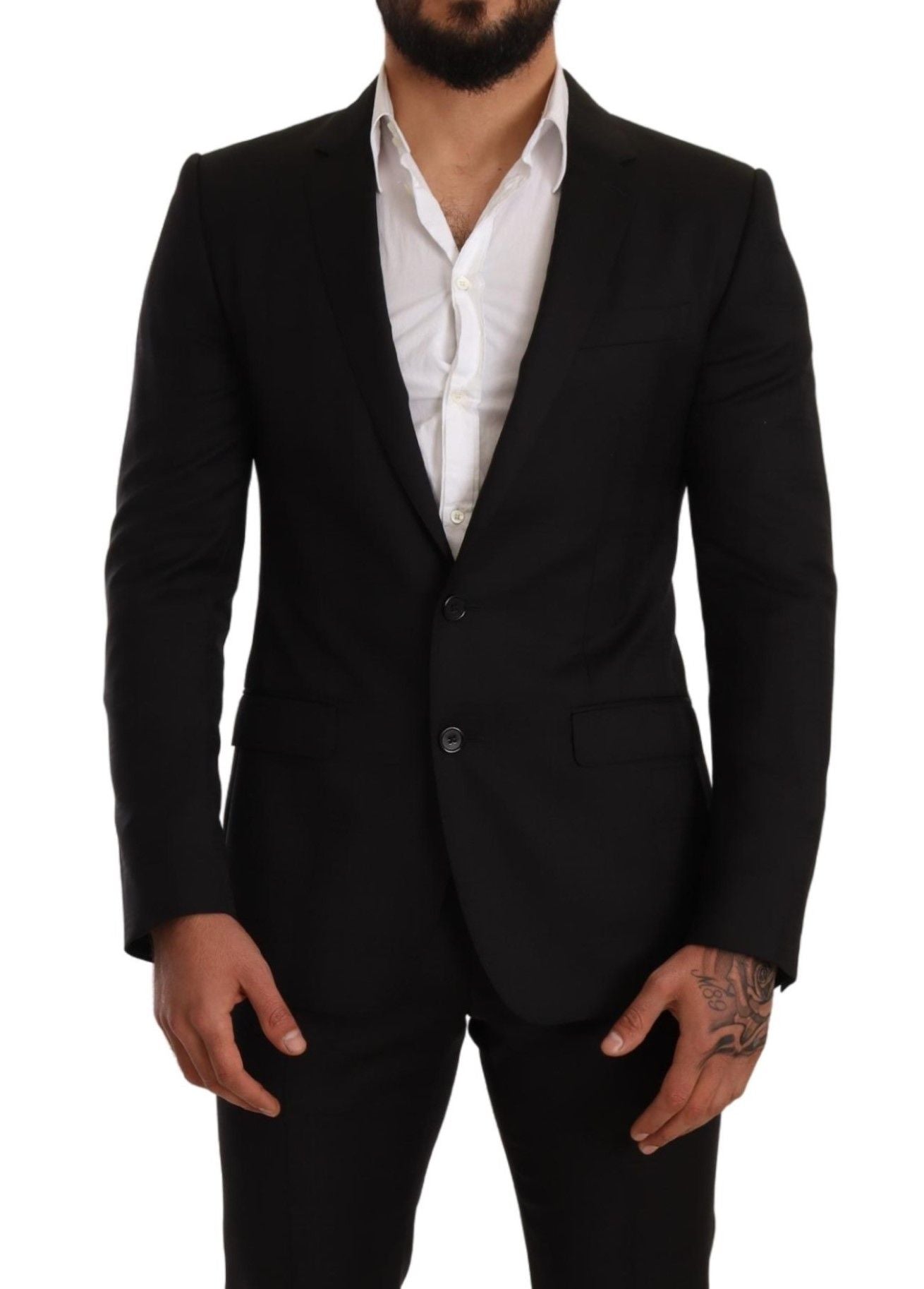 Zwart geruit MARTINI SLIM FIT 2-delig pak
