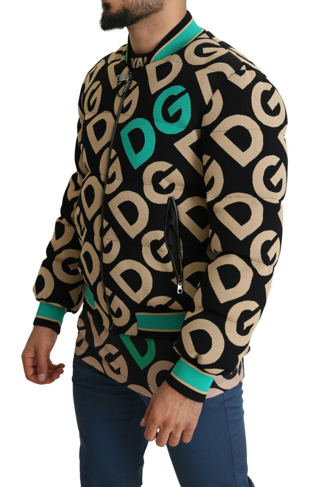 Multicolor DGMILLENNIALS-jas ​​met logoprint