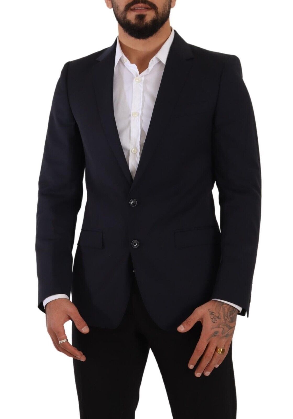 Donkerblauwe enkelrijsjas MARTINI Blazer