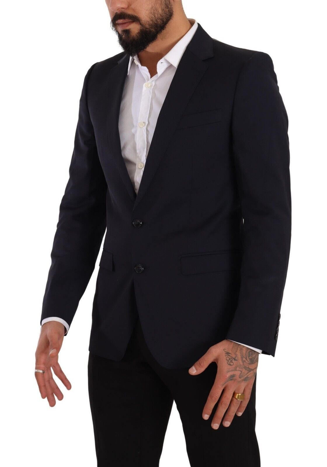 Donkerblauwe enkelrijsjas MARTINI Blazer