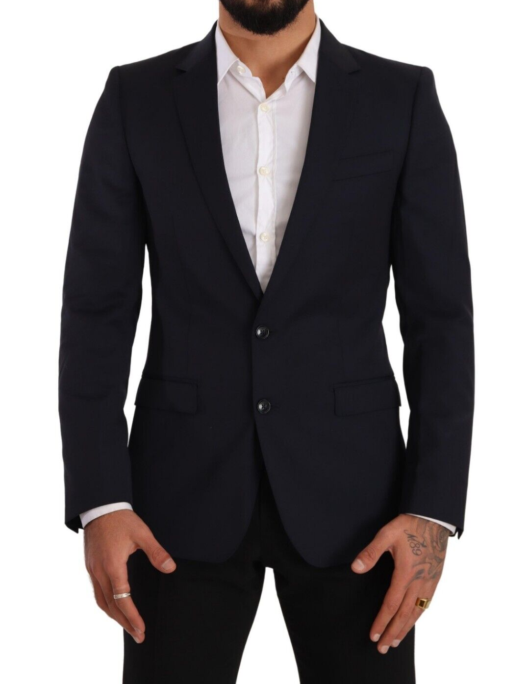 Donkerblauwe enkelrijsjas MARTINI Blazer