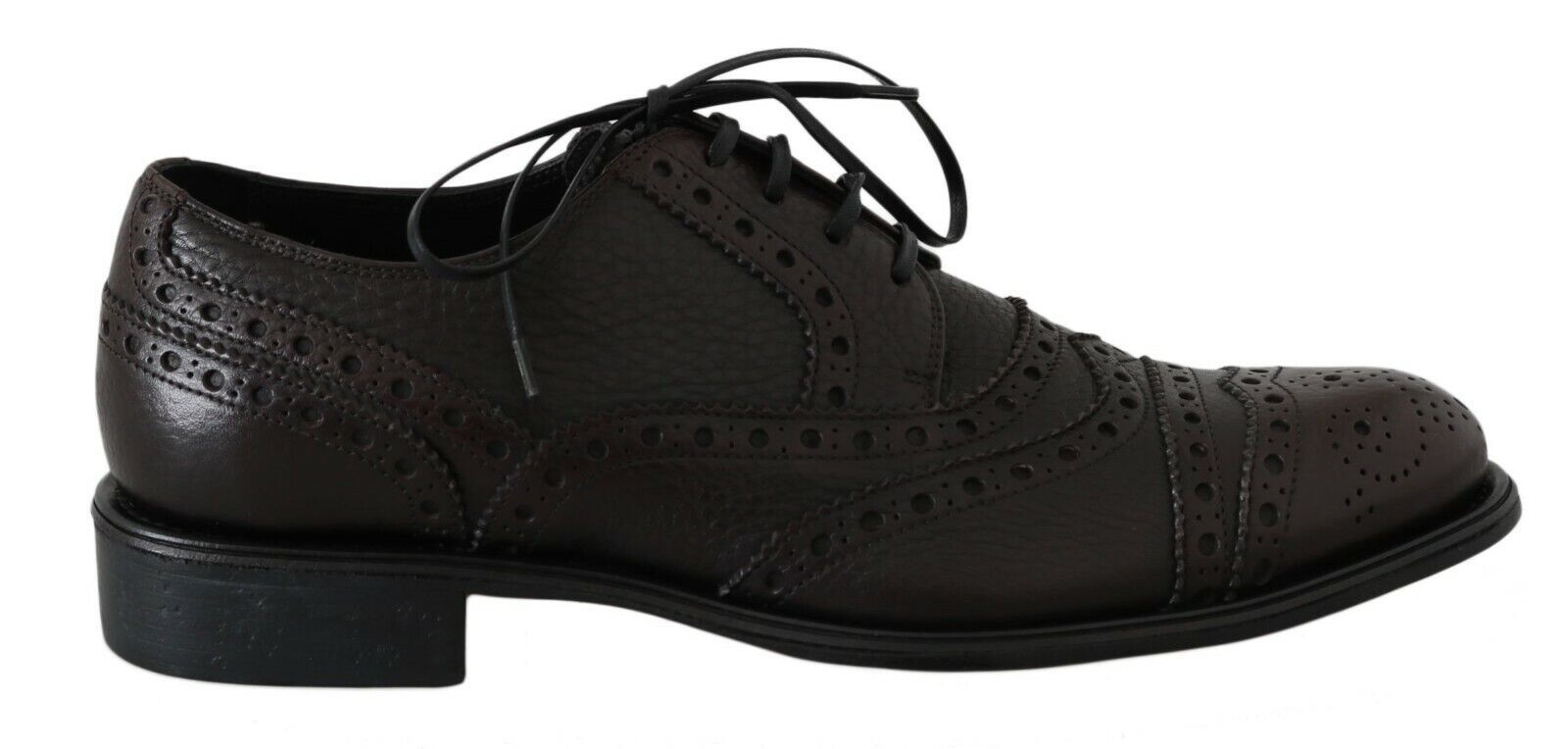 Bruine leren Wingtip Derby formele schoenen