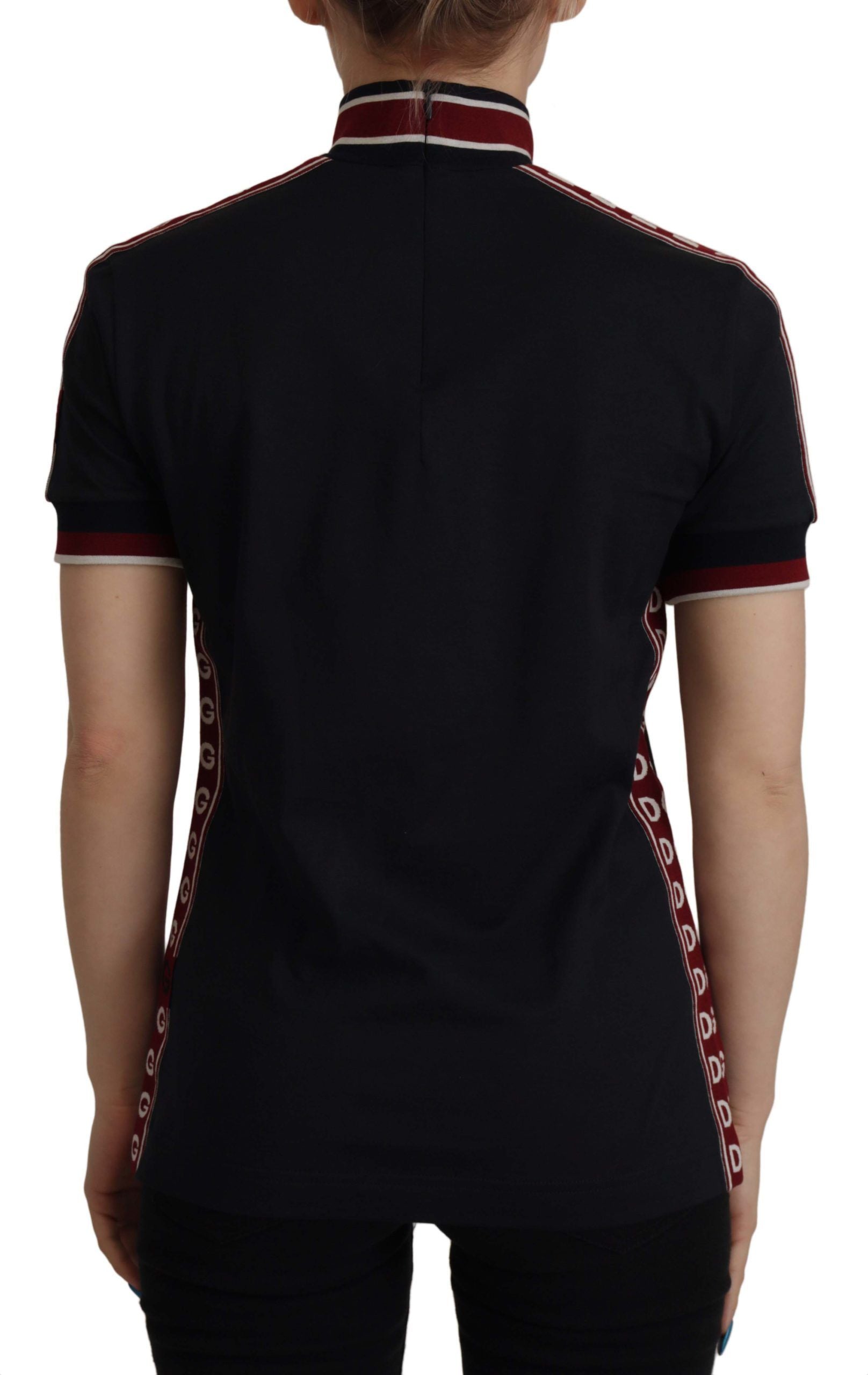 Zwart #DGMillennials T-shirt van 100% katoen