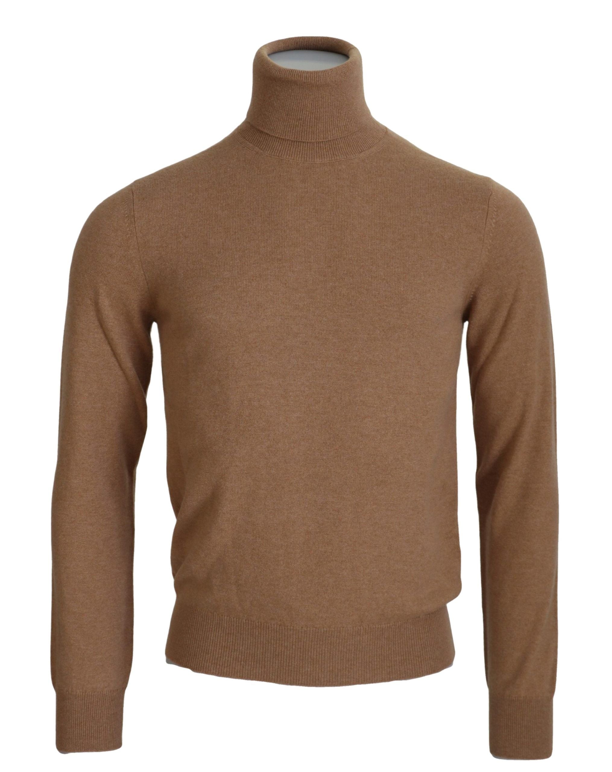 Beige kasjmier coltrui