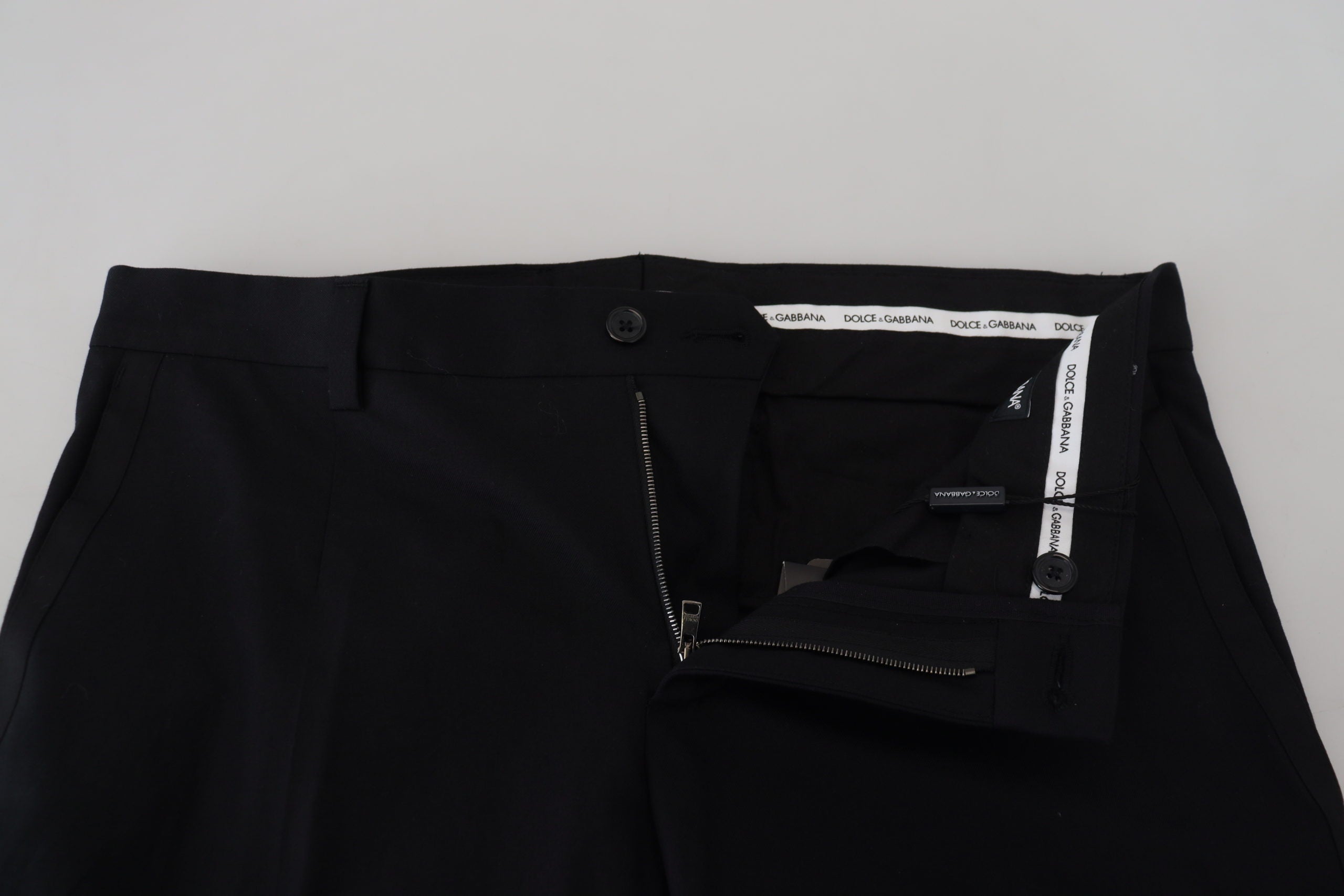 Zwarte chino formele katoenen broek