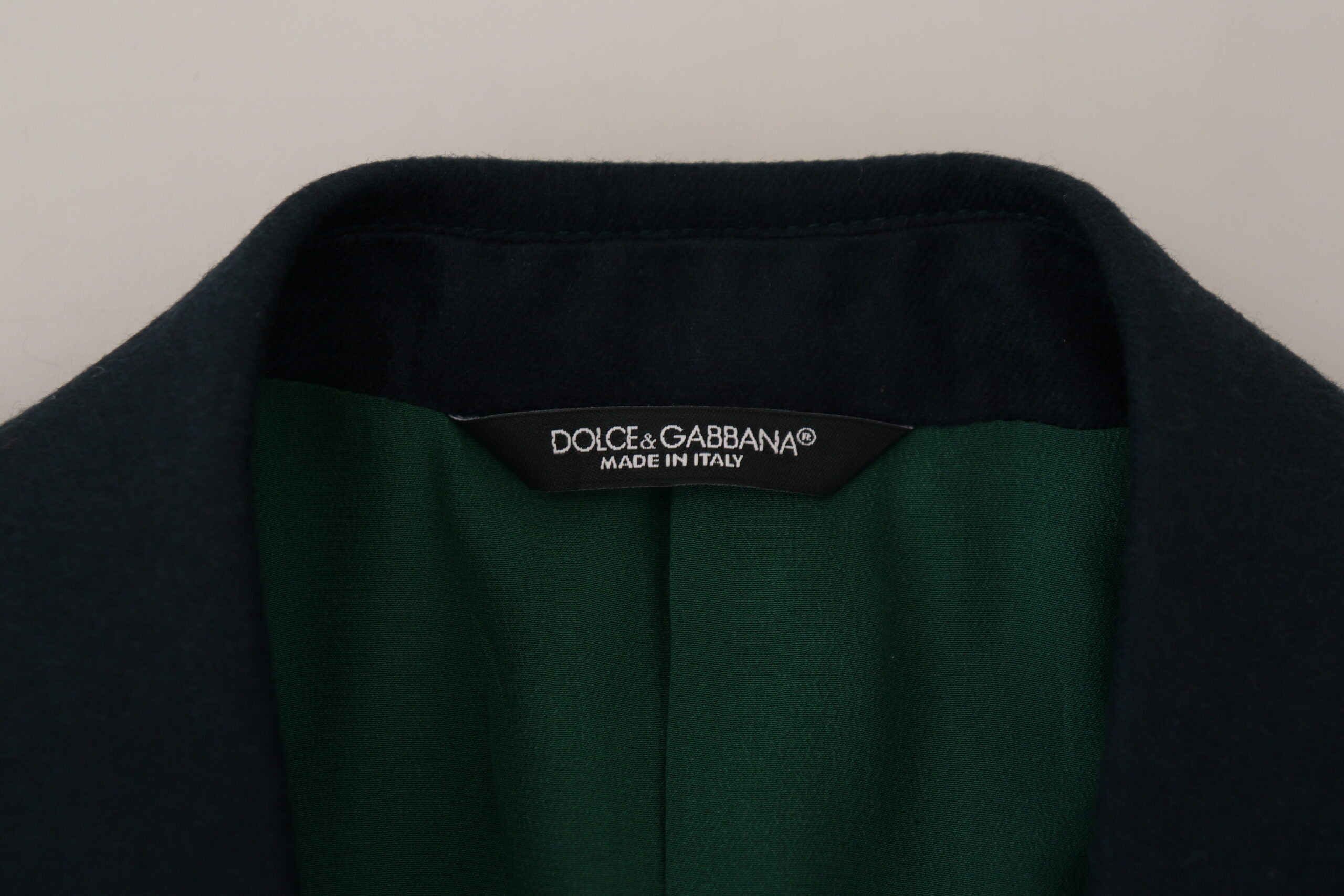 Blauwe formele blazer met dubbele rij knopen
