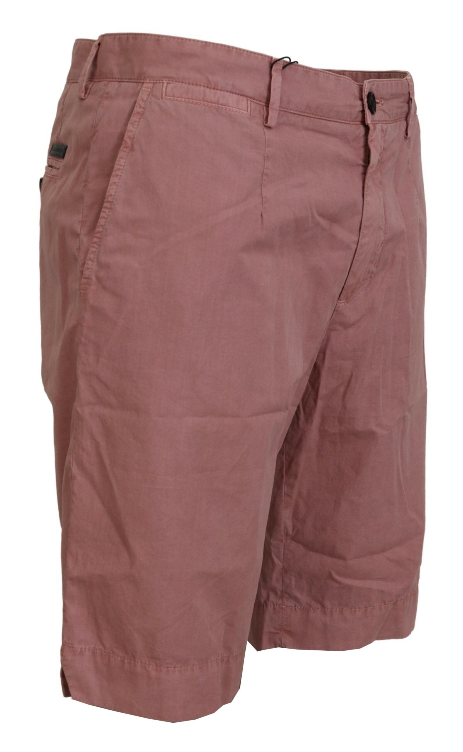 Roze Chino's Katoenen Casual Heren Shorts