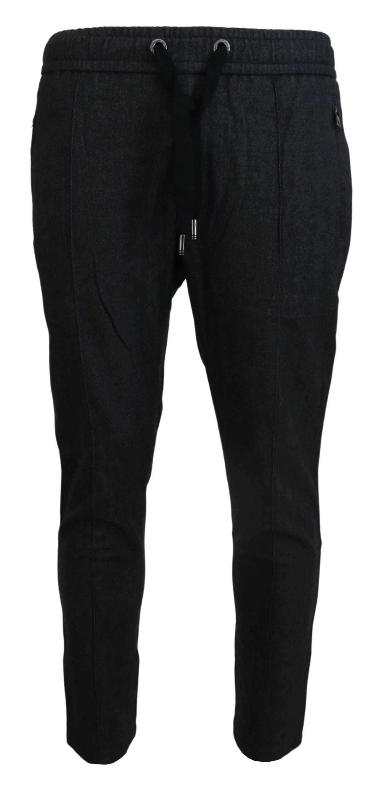 Grijze katoenen joggingbroek voor heren