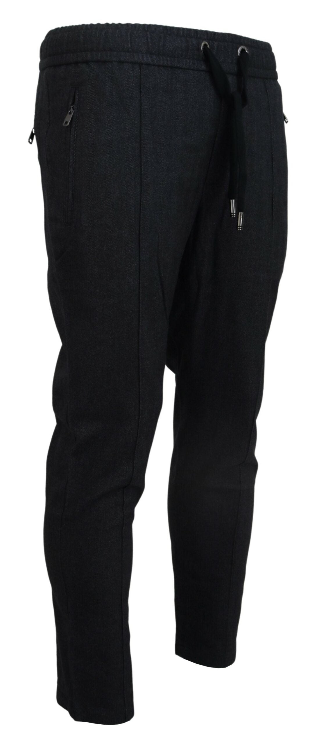 Grijze katoenen joggingbroek voor heren