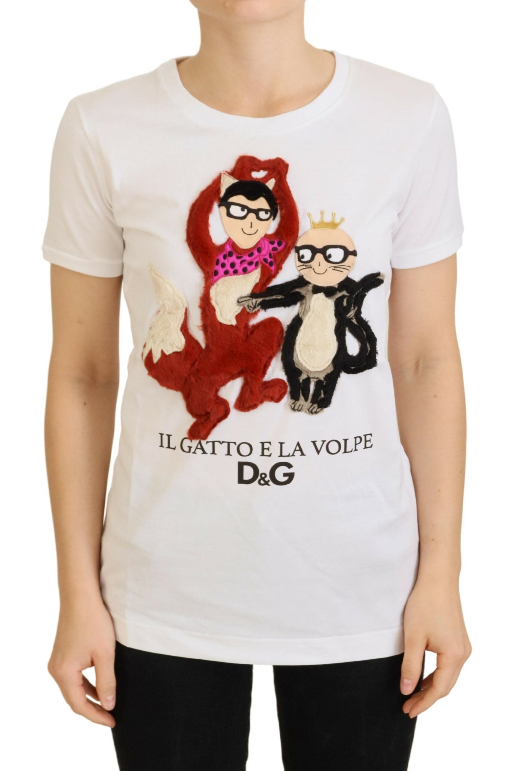 T-shirt Top Wit Gestructureerd Korte Mouw