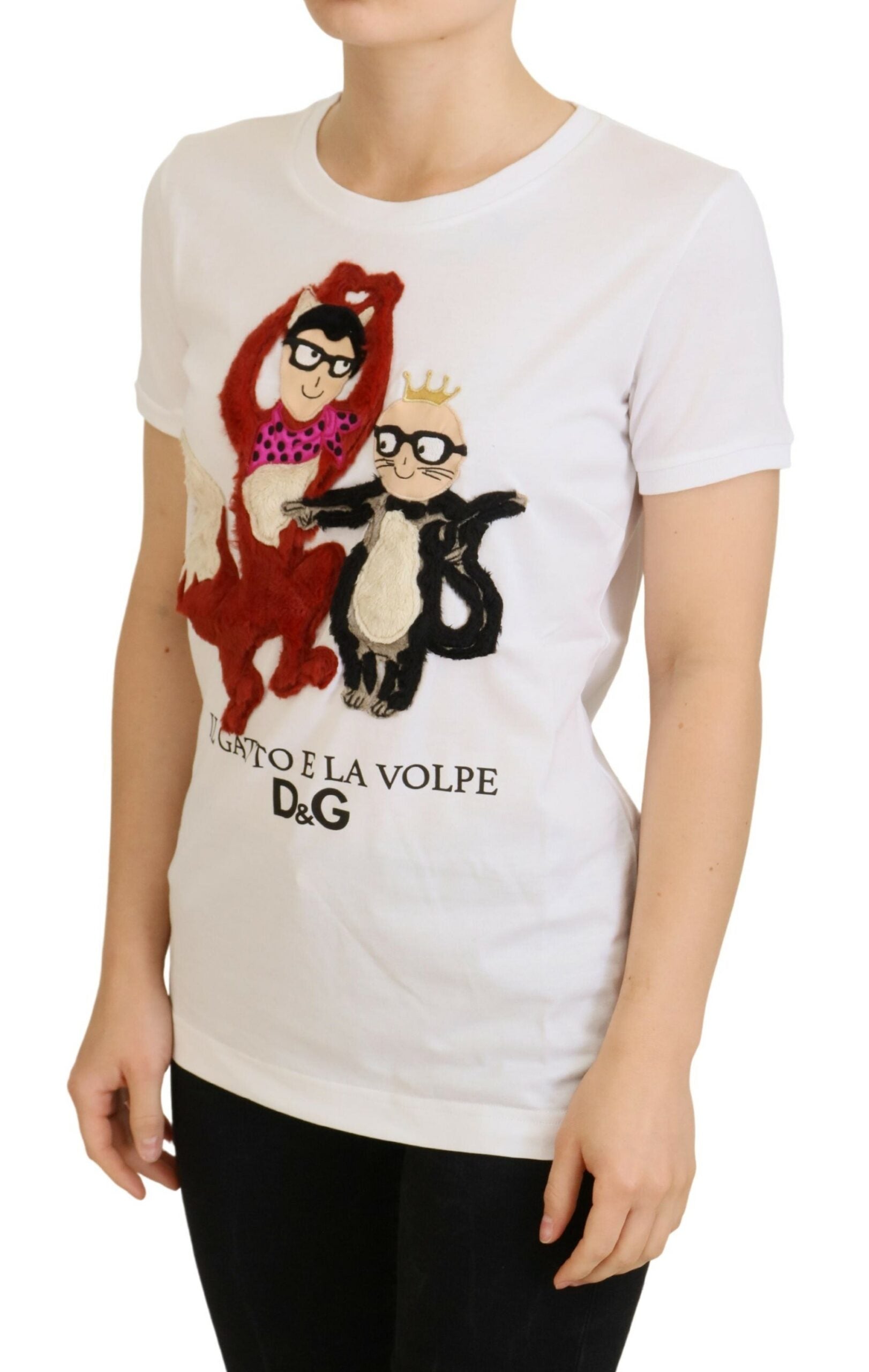 T-shirt Top Wit Gestructureerd Korte Mouw
