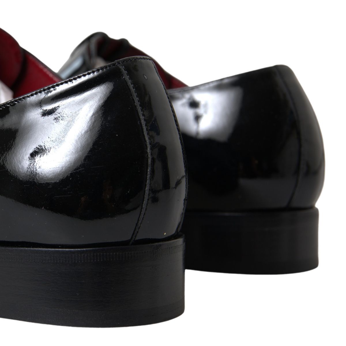 Zwarte lakleren formele schoenen