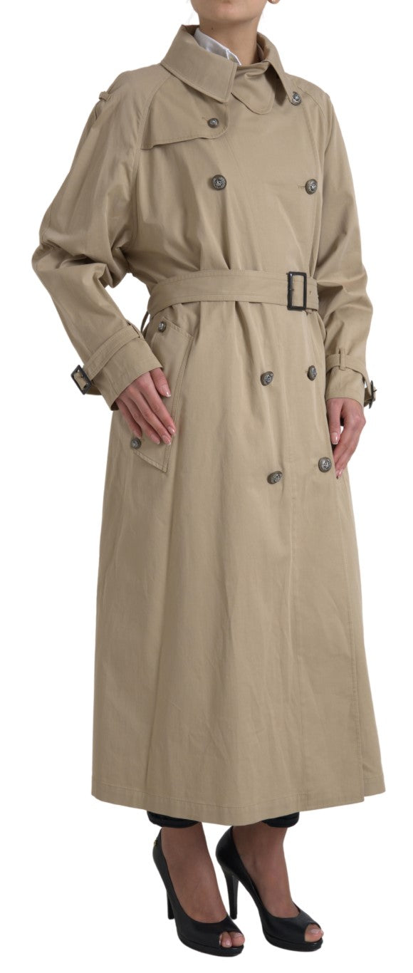 Khaki Double Breasted Trenchcoat Jasje