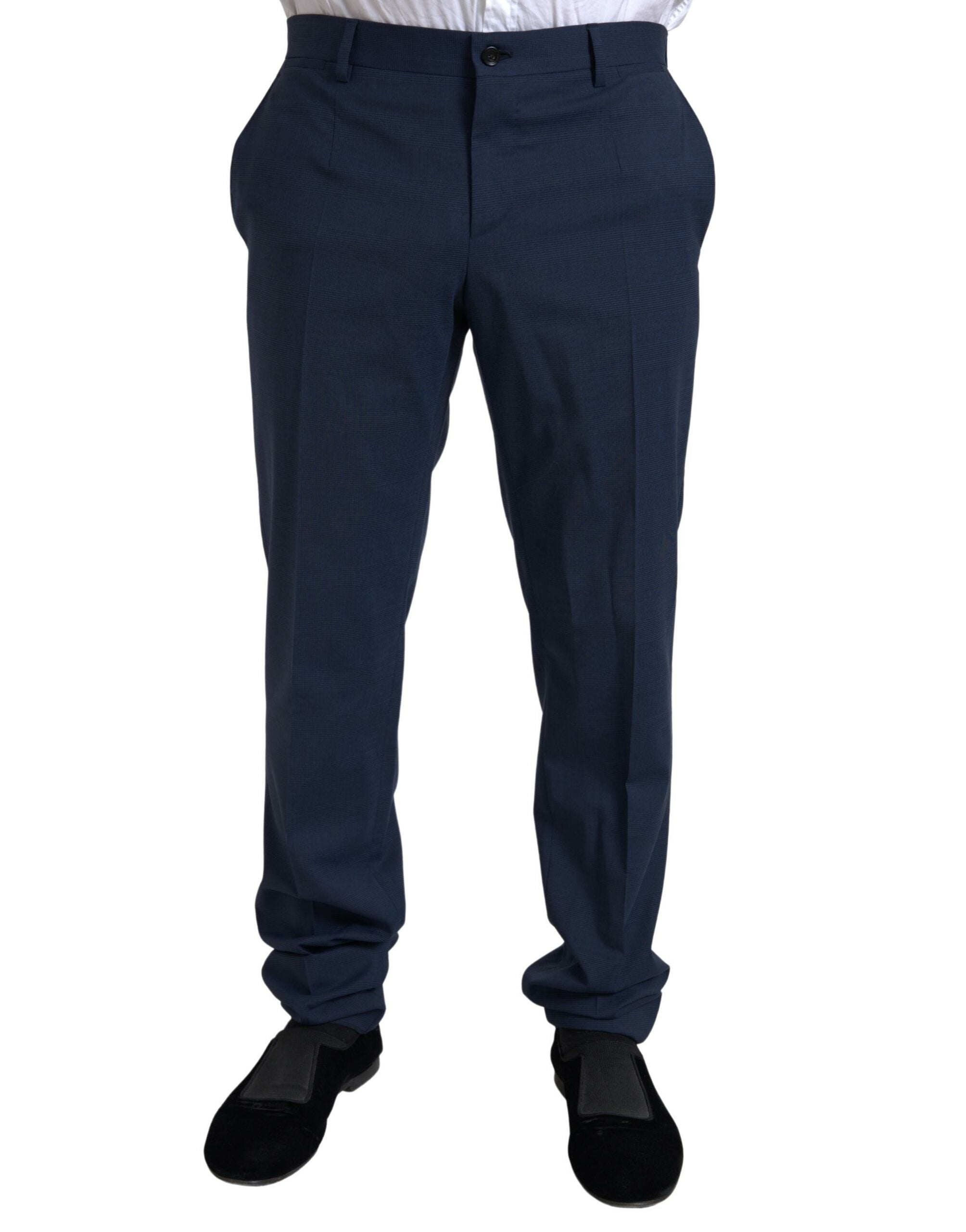 Blauw tweedelig enkelrijgs SICILIA-pak
