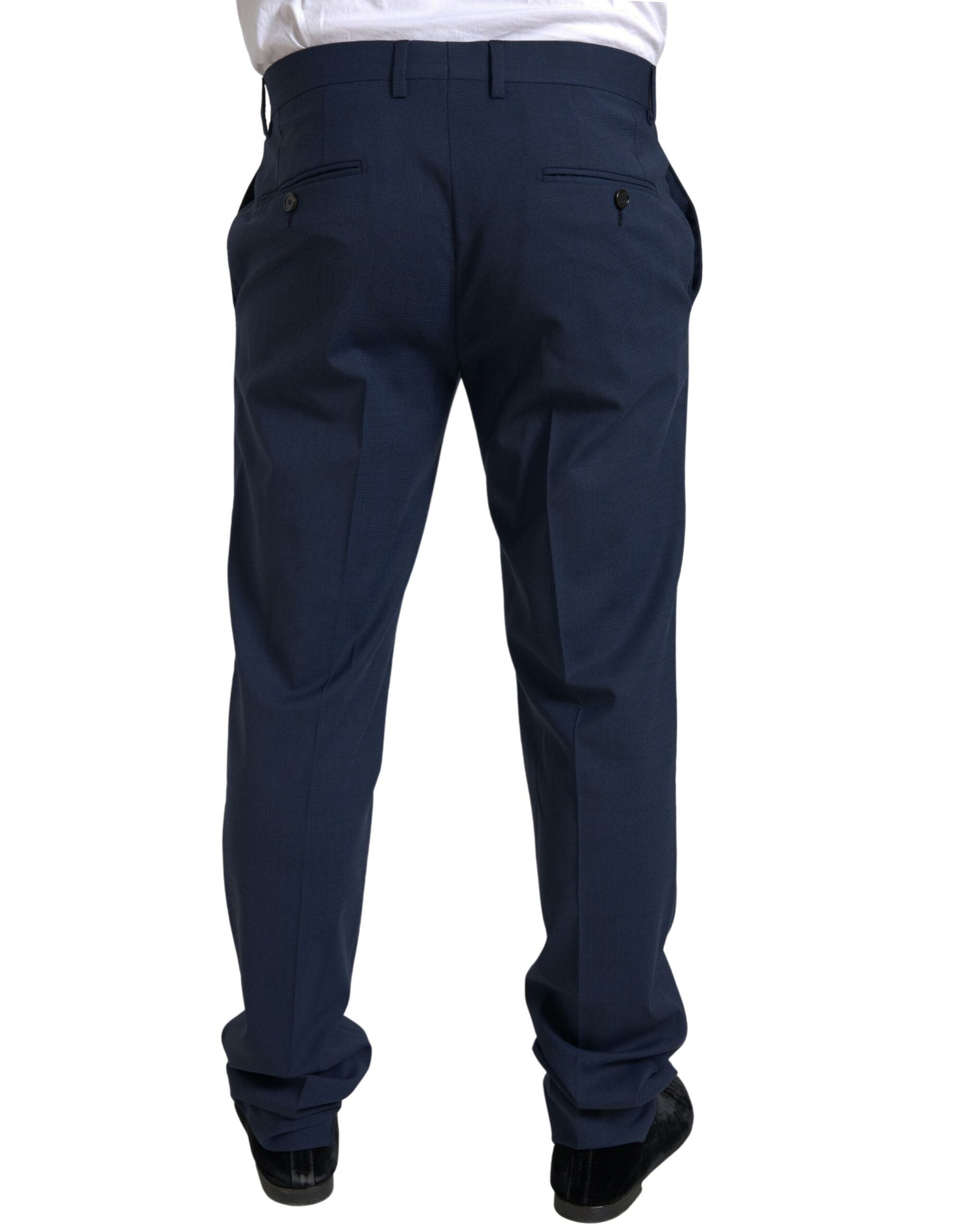 Blauw tweedelig enkelrijgs SICILIA-pak