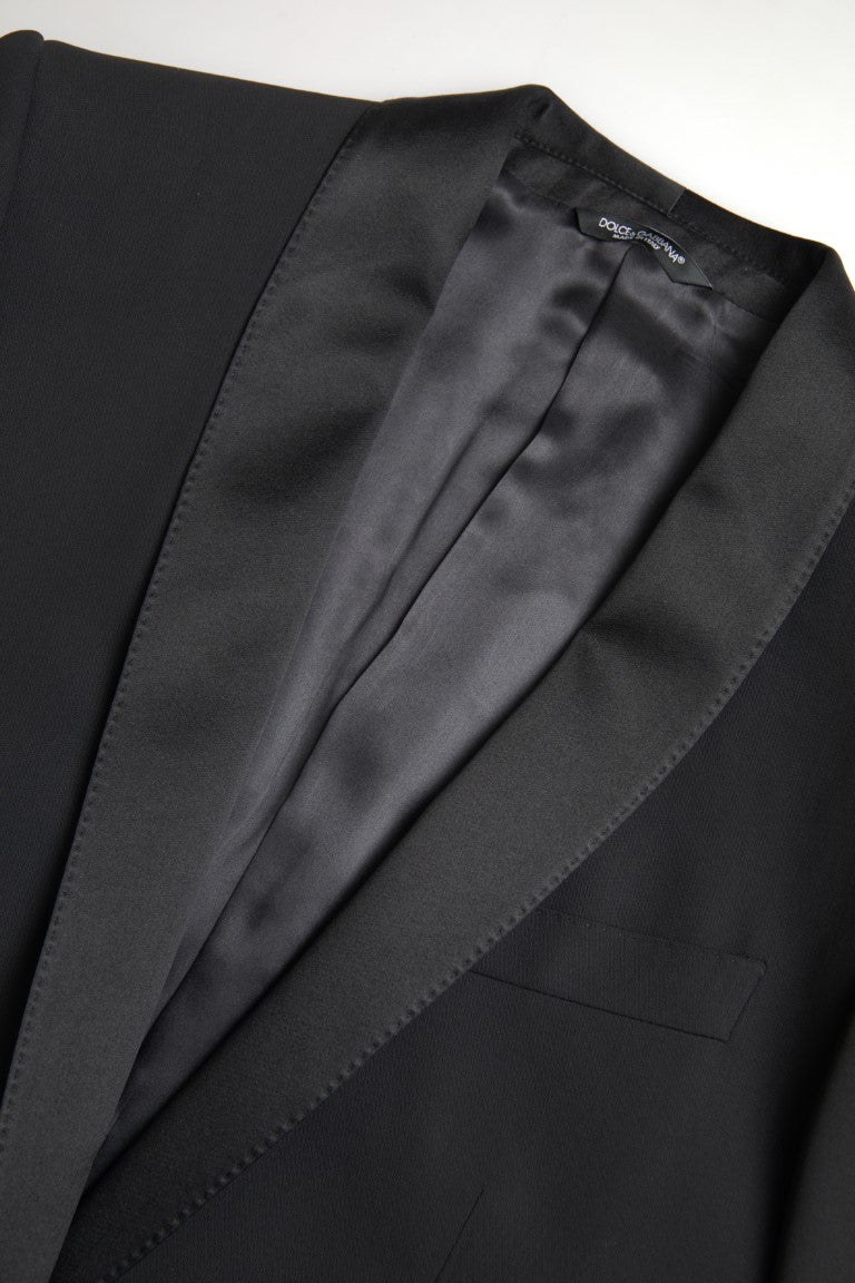 Zwarte wollen enkelrijs MARTINI blazer