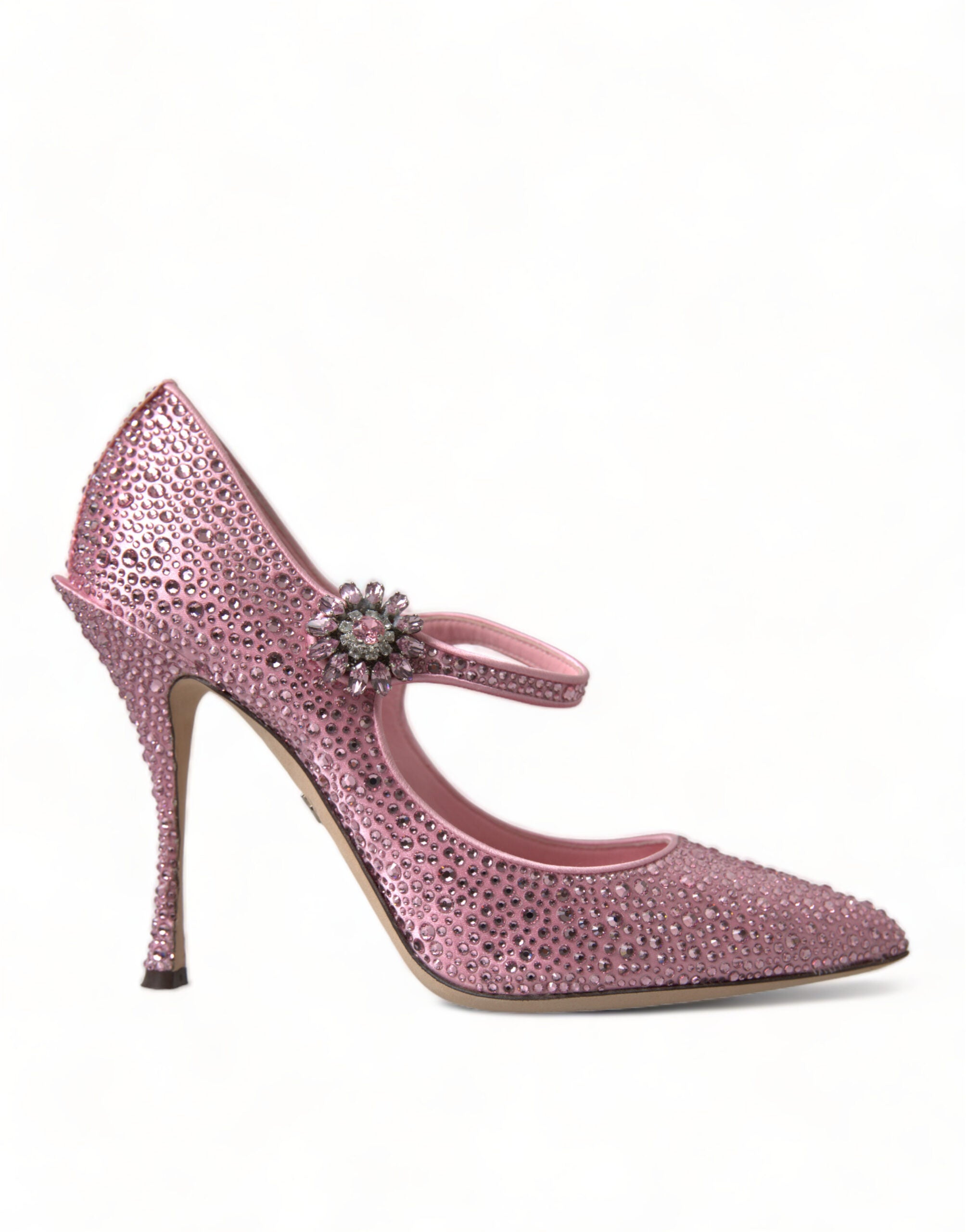Roze strass kristal hakken pumps schoenen