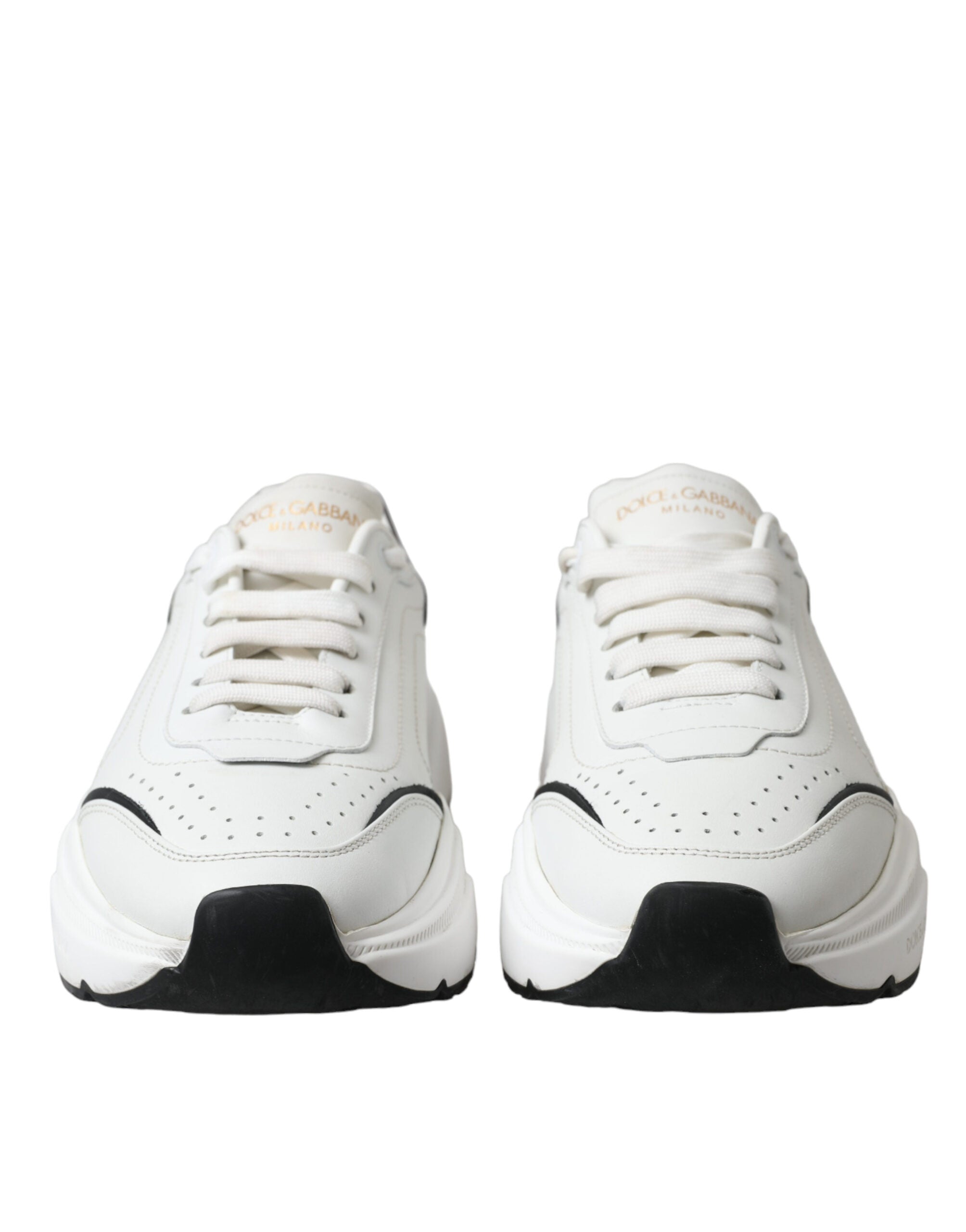 Witte zwarte lage Daymaster sneakers