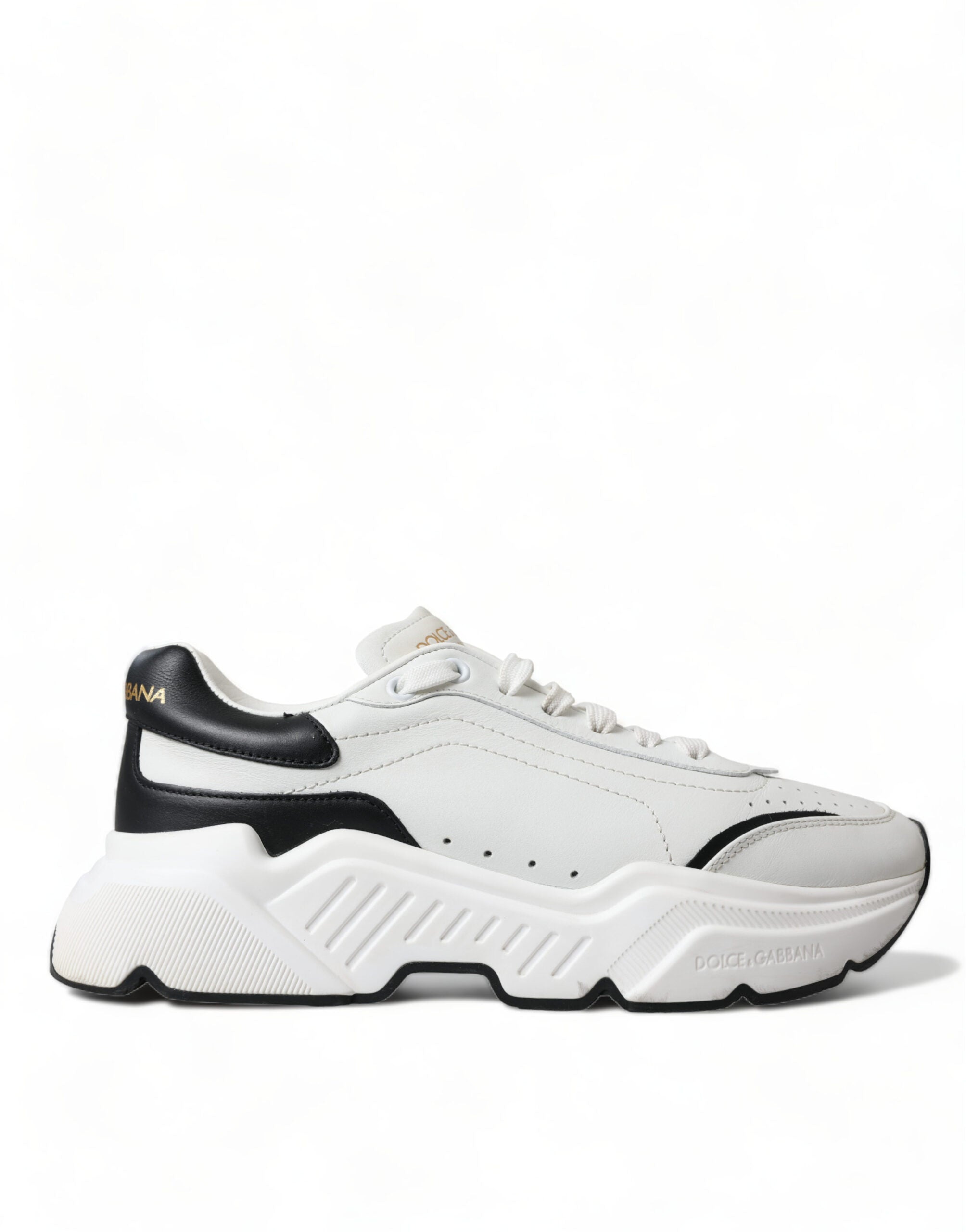 Witte zwarte lage Daymaster sneakers
