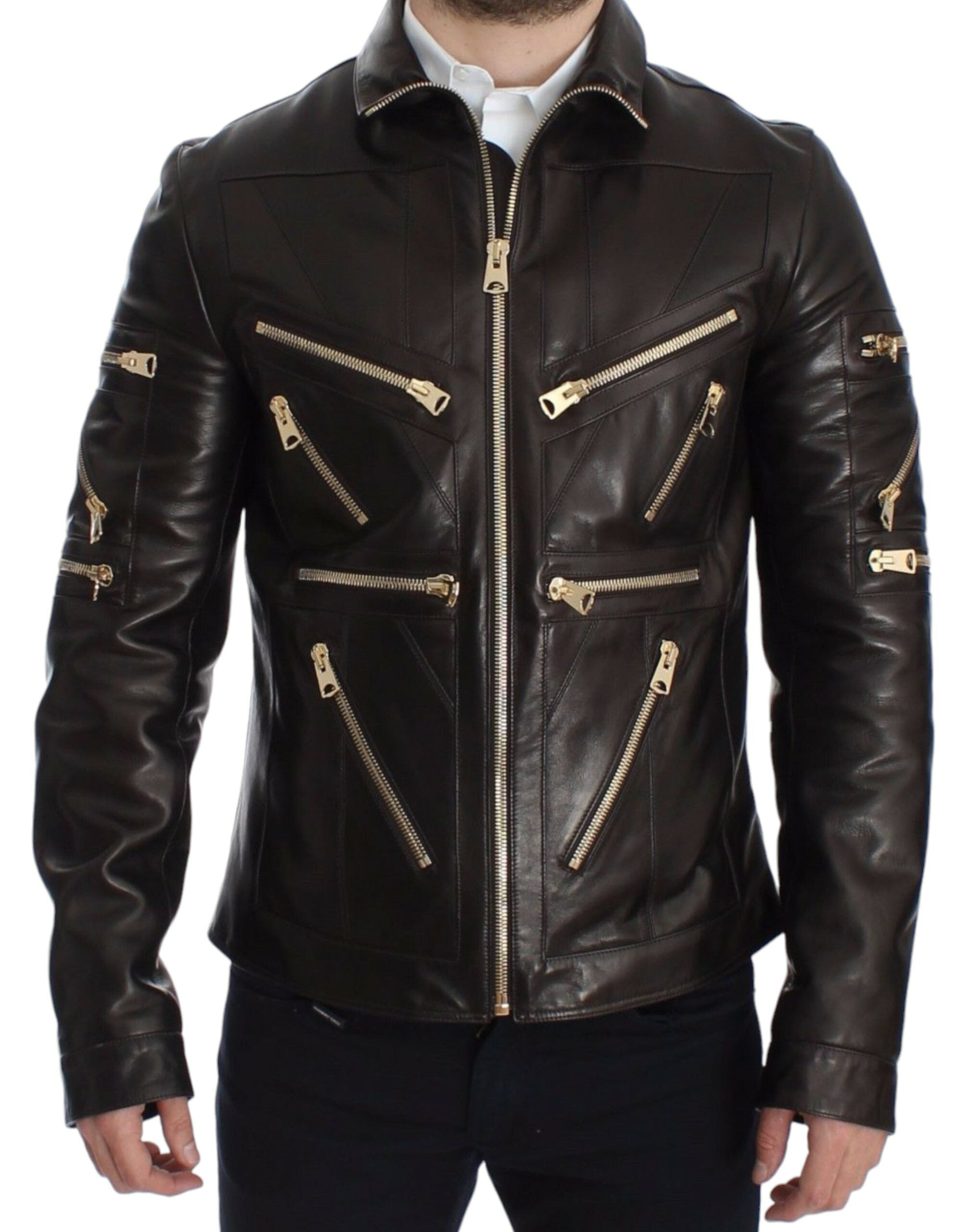 Bruin lamsleren ritsjack