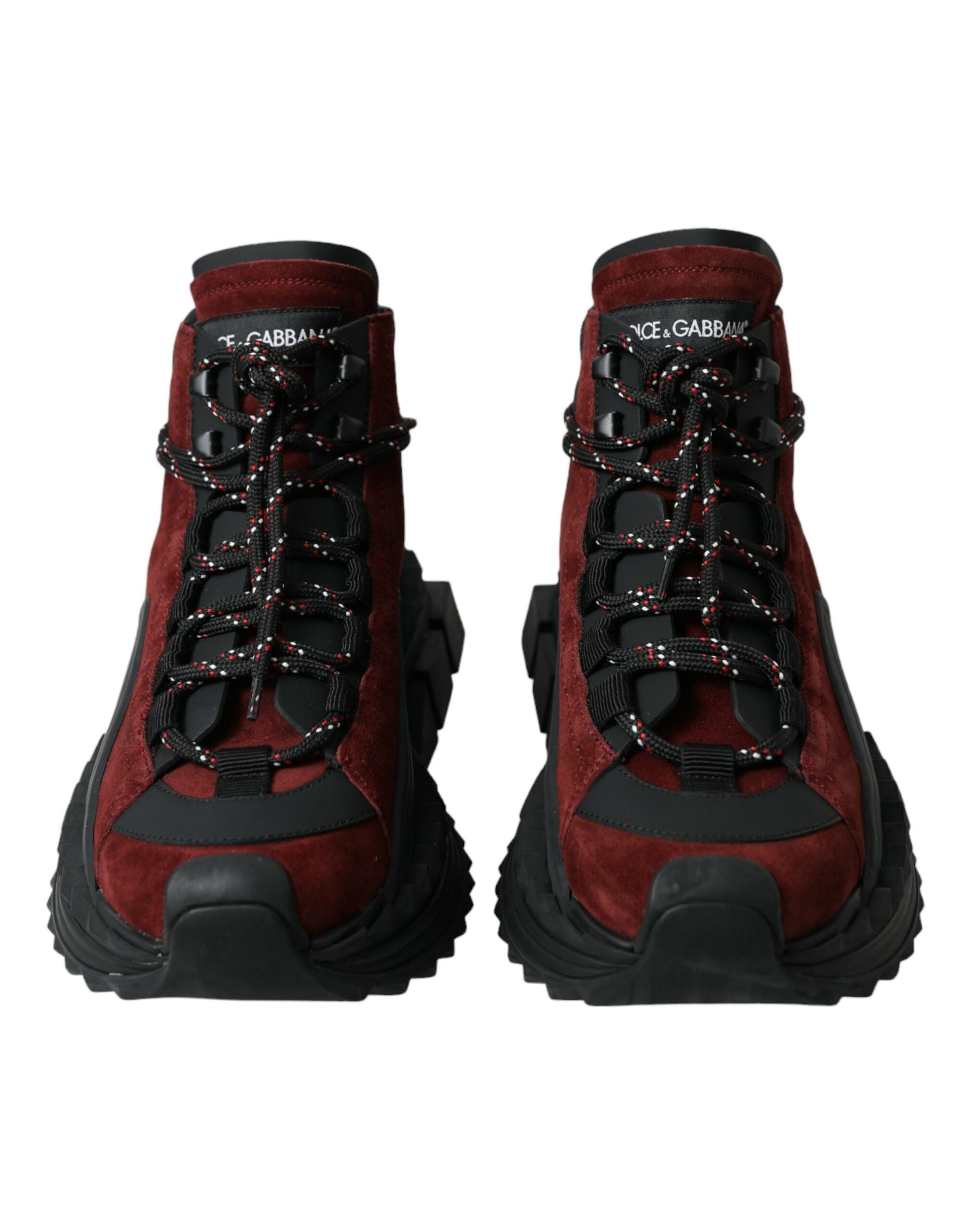 Burgundy Super King High Top Heren Sneakers Schoenen