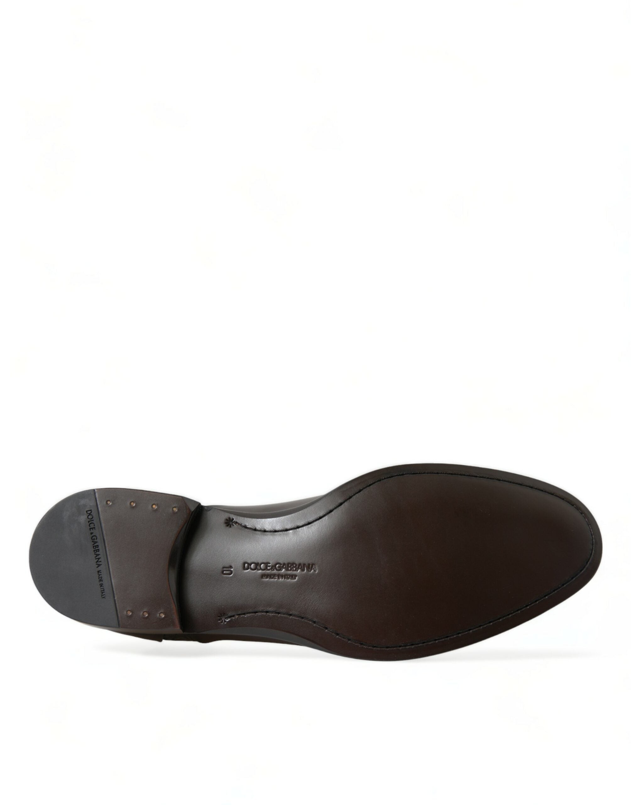 Bruine exotische leren formele herenschoenen