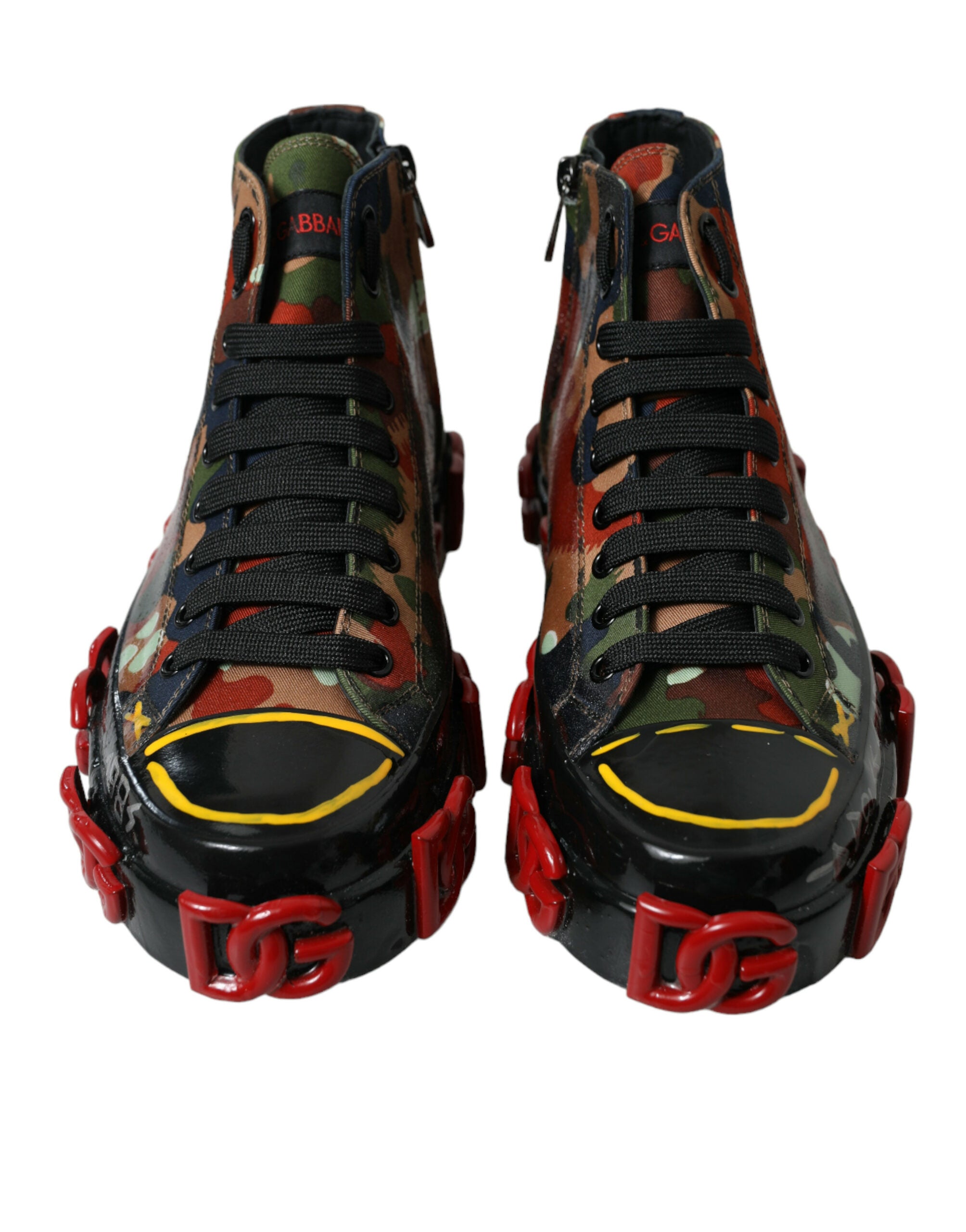 Multicolor Camouflage High Top Sneakers Schoenen