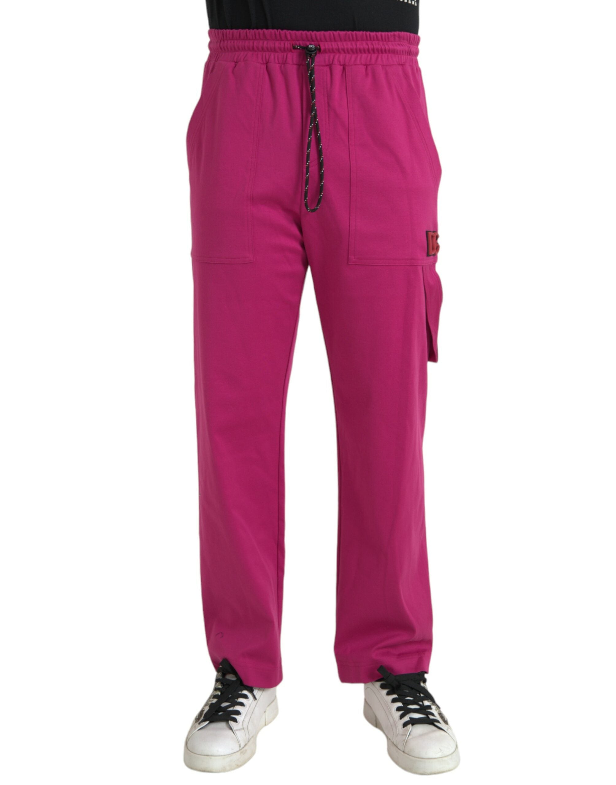 Roze Logo Cargo Katoenen Joggingbroek met Joggingbroek