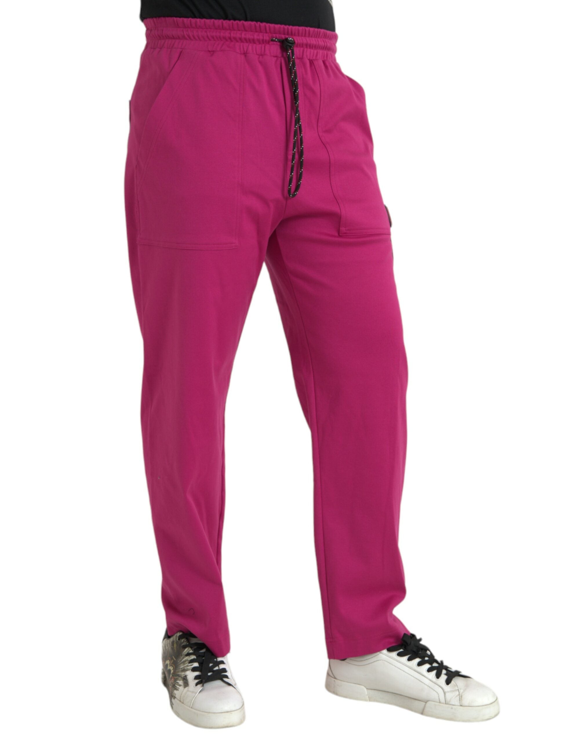 Roze Logo Cargo Katoenen Joggingbroek met Joggingbroek