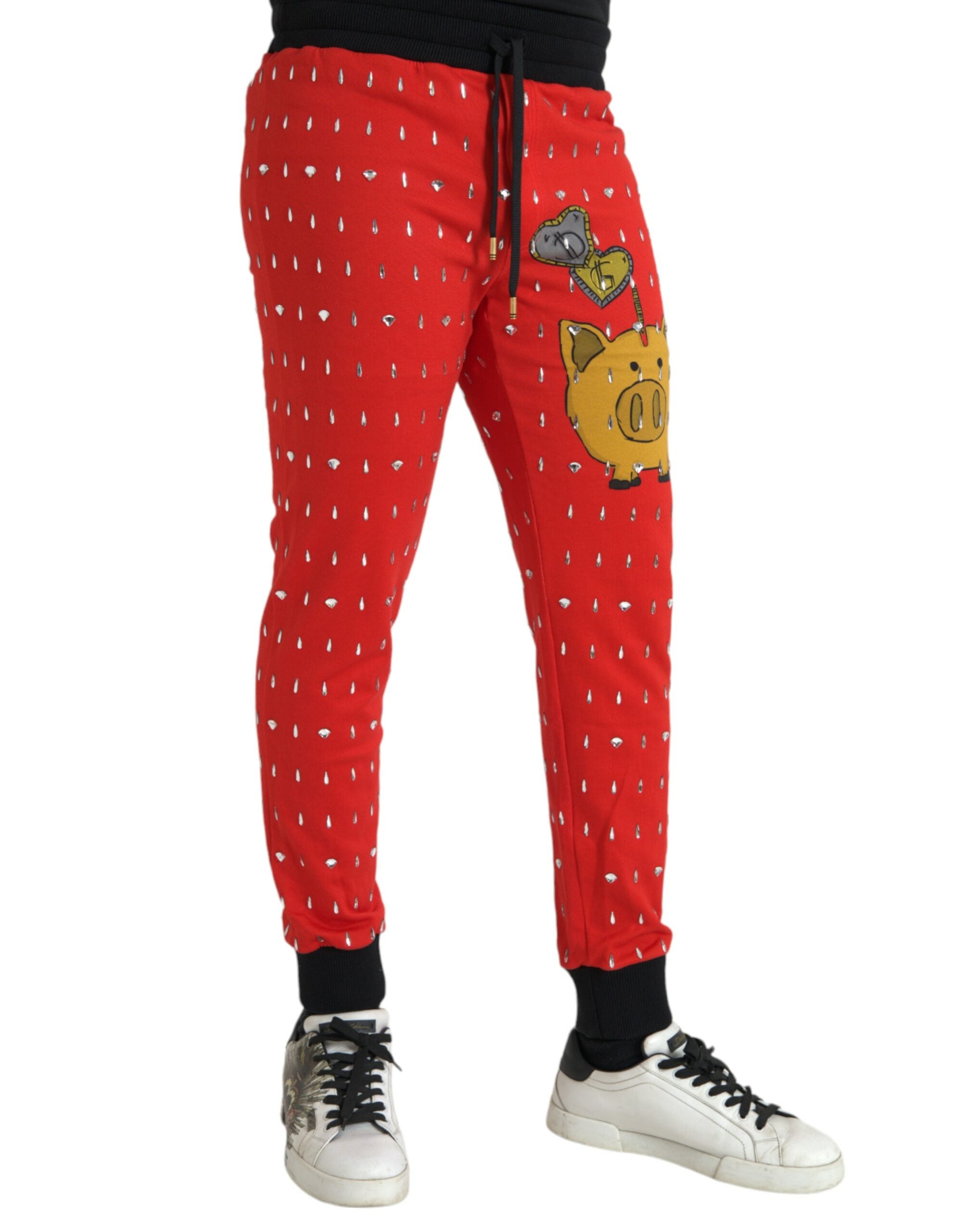 Rode Jaar van het Varken Jogger Sweatpants Broek